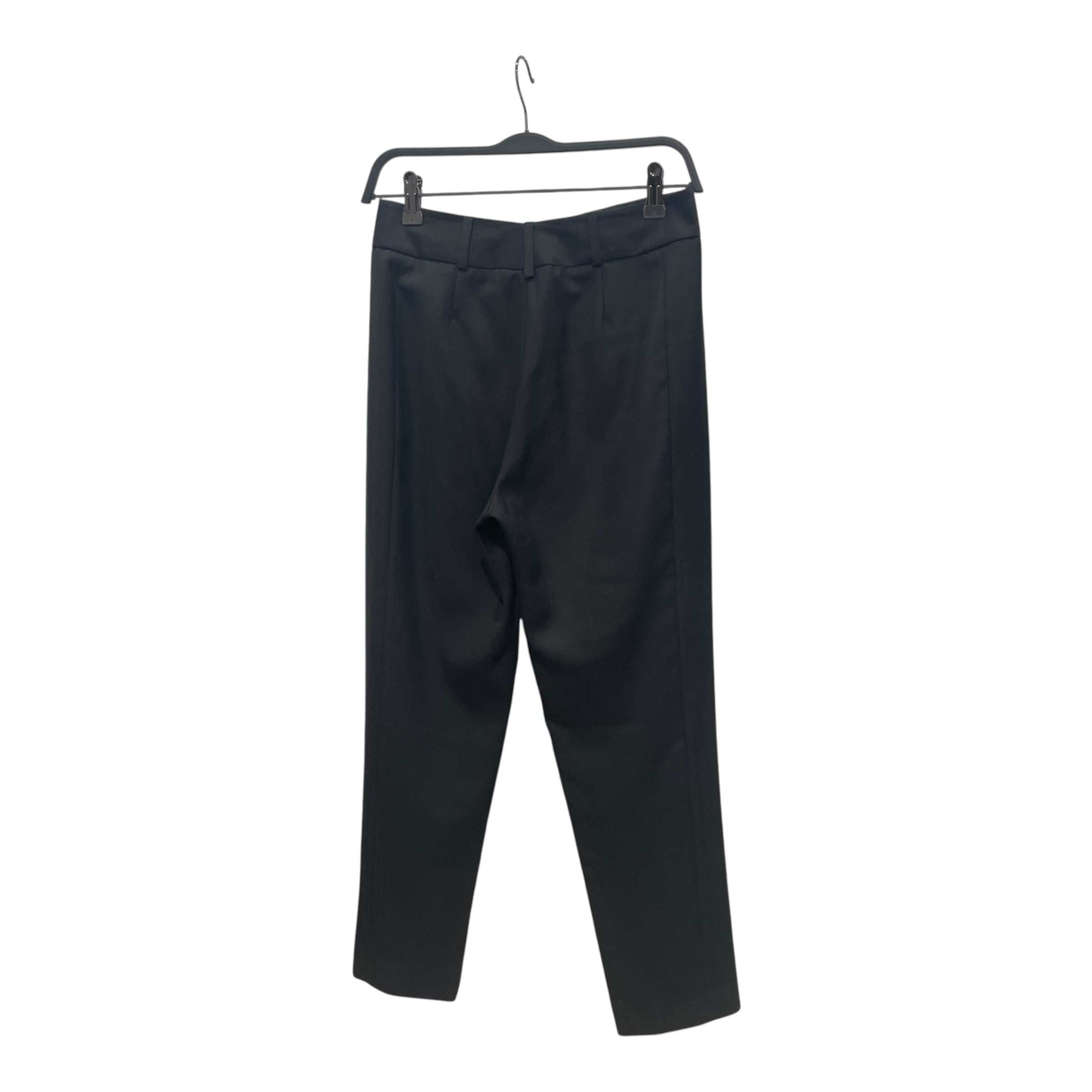 SAINT LAURENT/Skinny Pants/34/Polyester/BLK/PLEATED TROUSER view 2