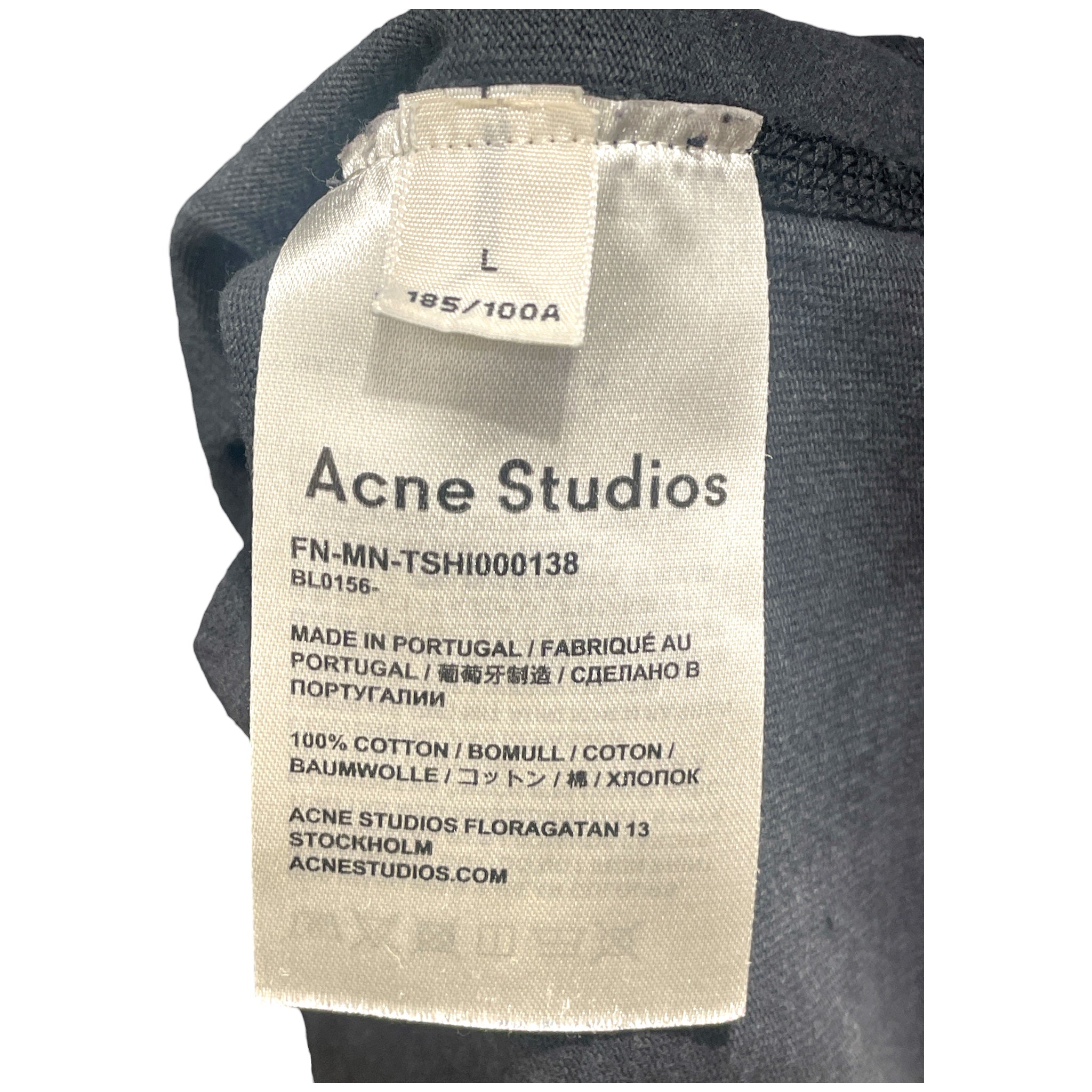 Acne Studios/T-Shirt/L/Cotton/GRY/ view 4