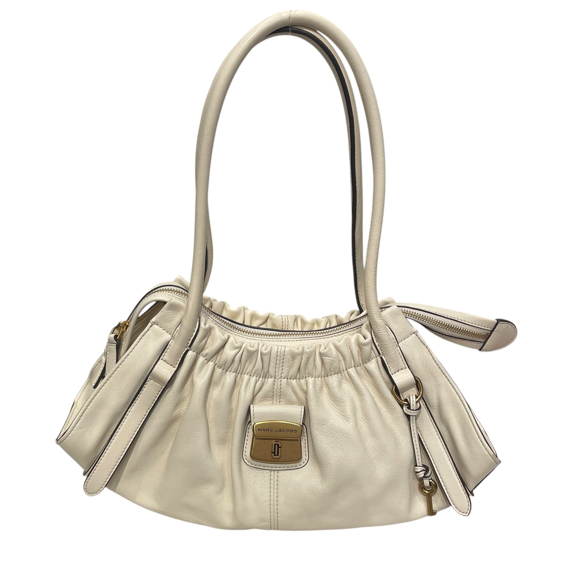 MARC JACOBS/Hand Bag/Leather/CRM/LOCK/KEY view 1