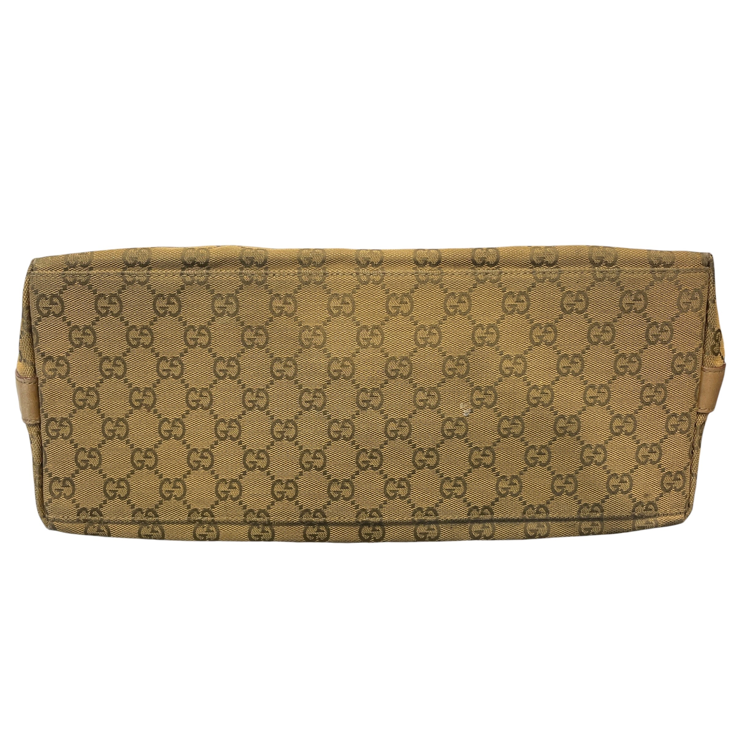 GUCCI/Bag/Monogram/Cotton/CML/LEATHER SIDES view 3