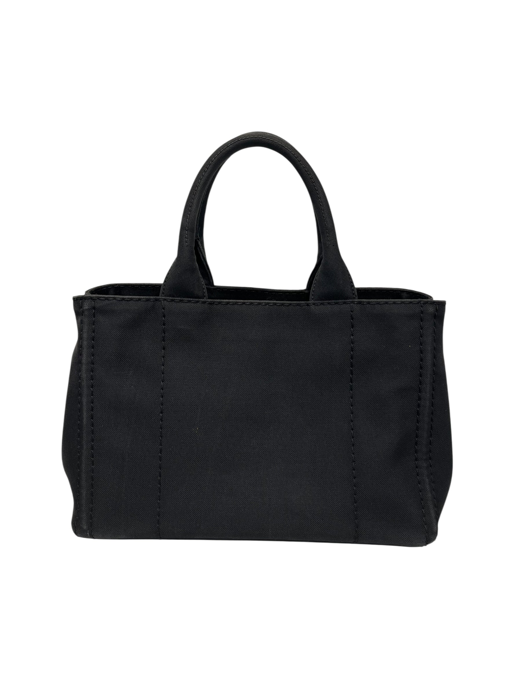 PRADA/Hand Bag/Cotton/BLK/GOLD HARDWARE | 197 | view 2