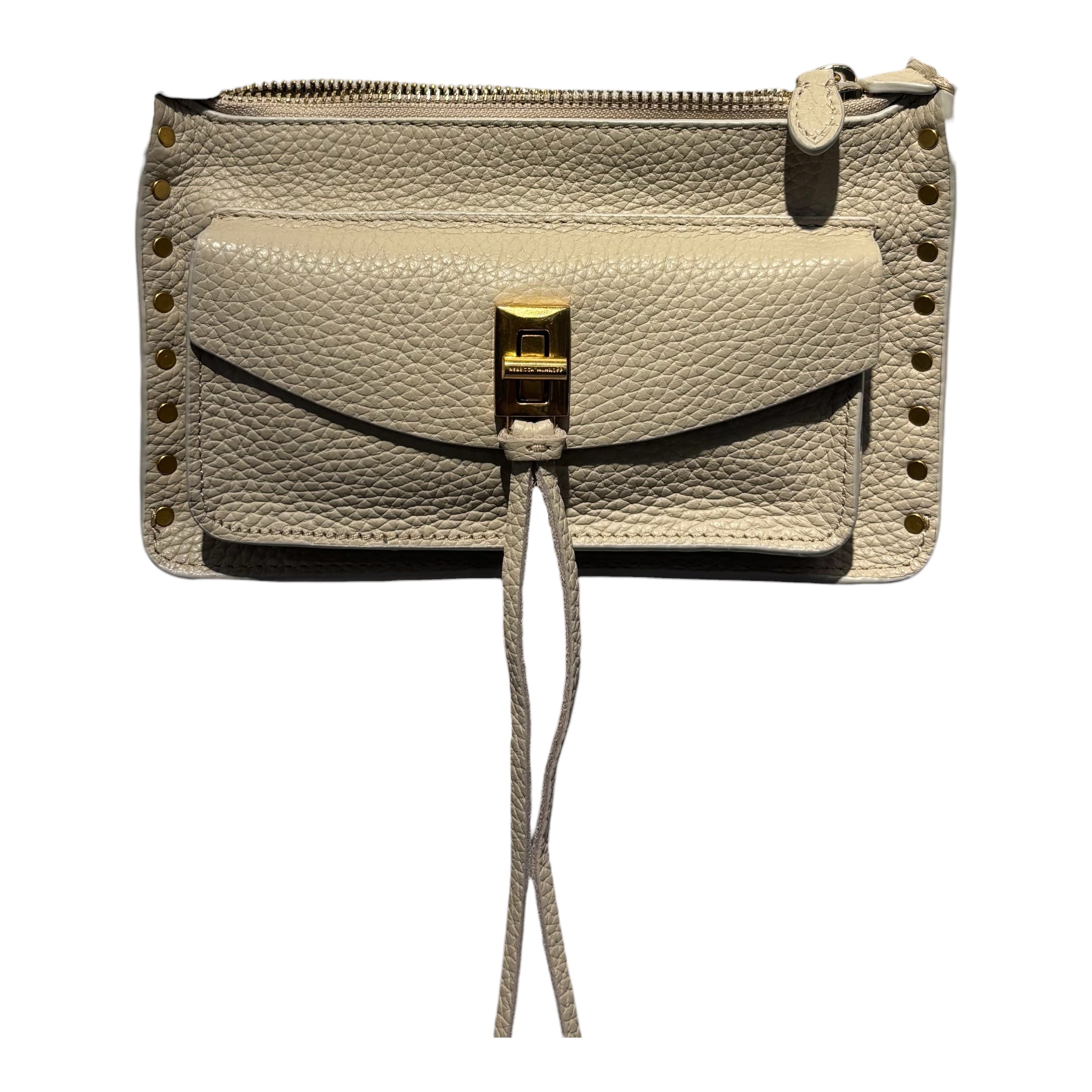 REBECCA MINKOFF/Cross Body Bag/Leather/BEG/DARREN CROSSBODY view 2