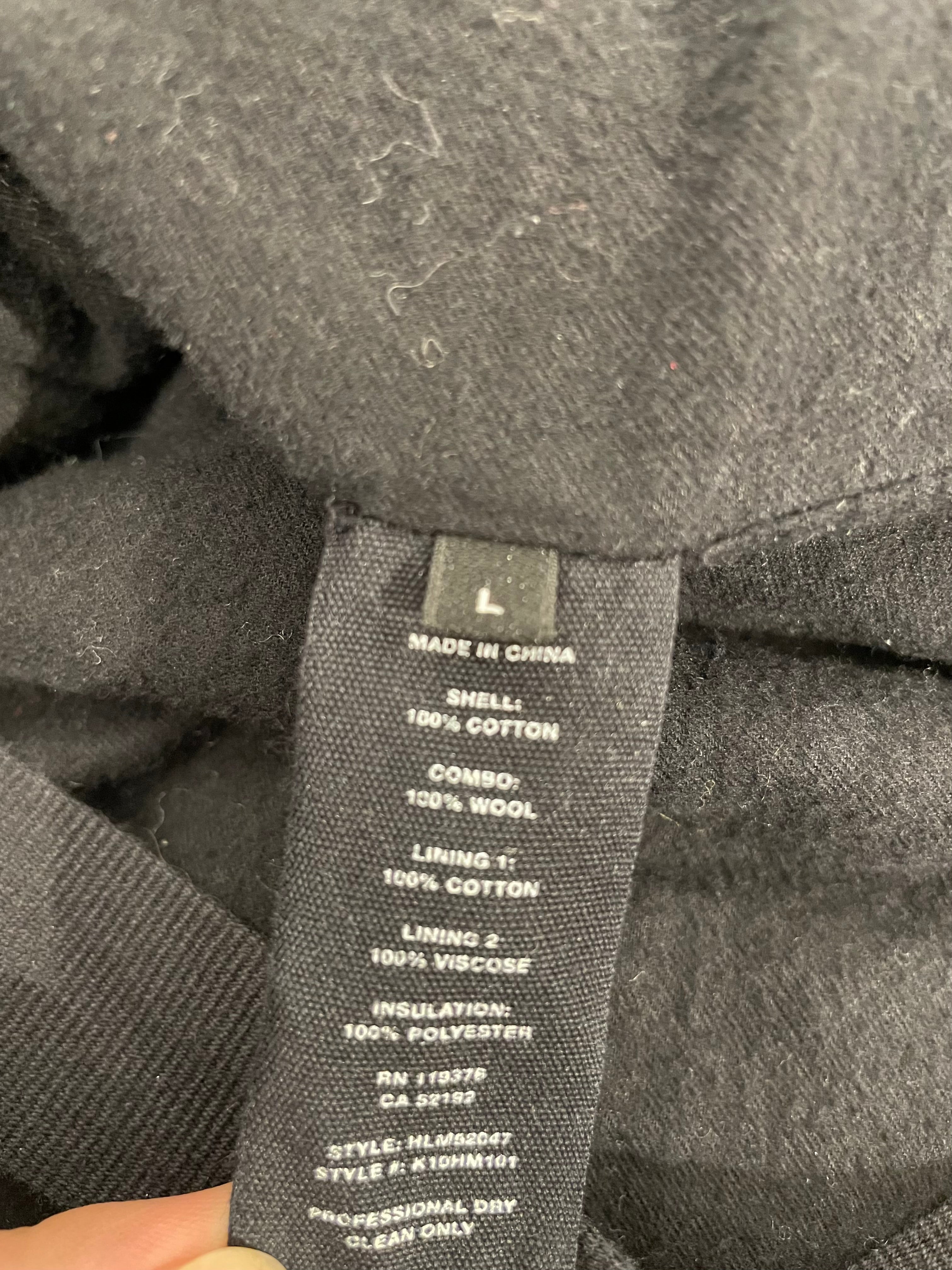 Helmut Lang/Jacket/L/Cotton/BLK/ view 4