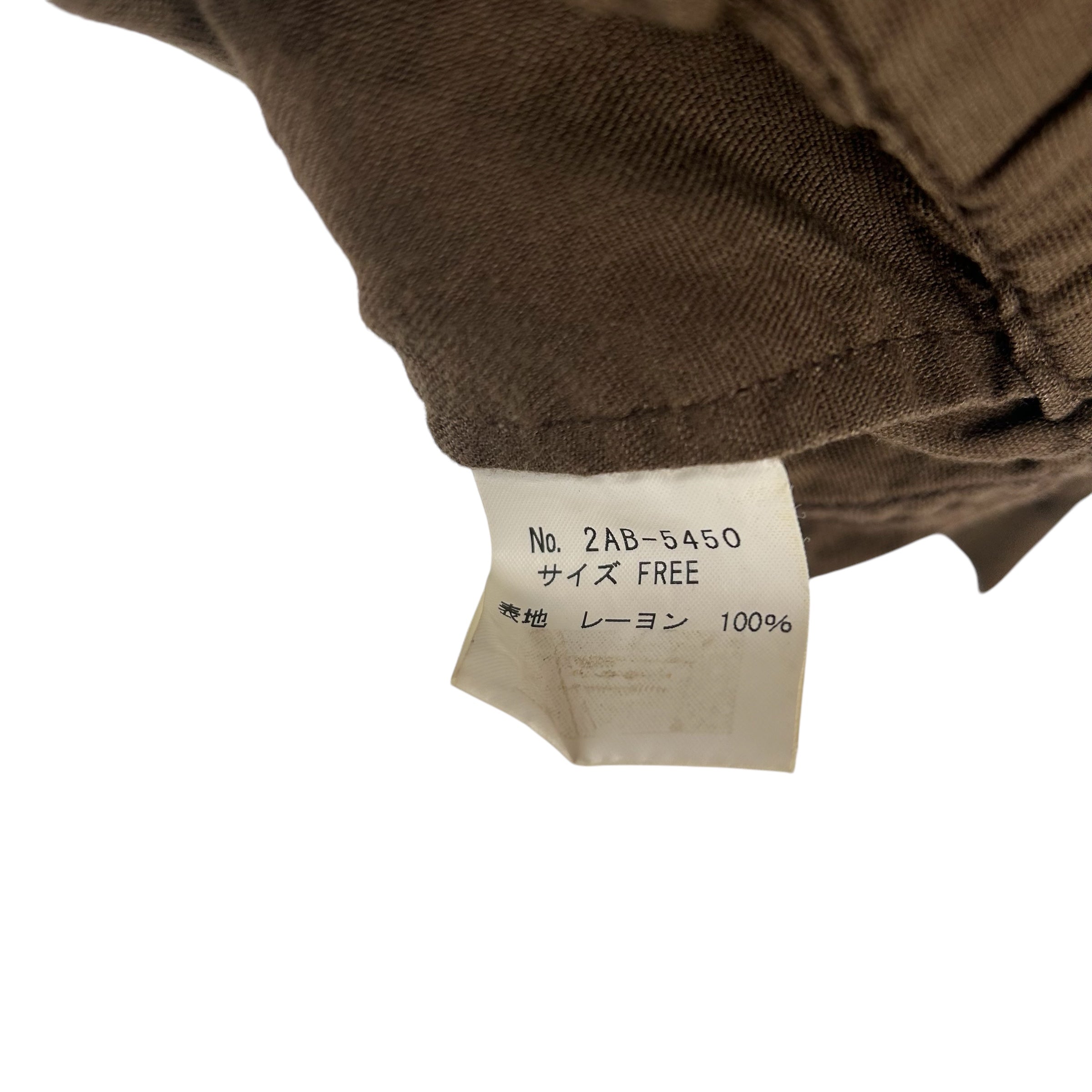 HYSTERIC GLAMOUR/LS Shirt/FREE/Brown/Rayon/ view 4
