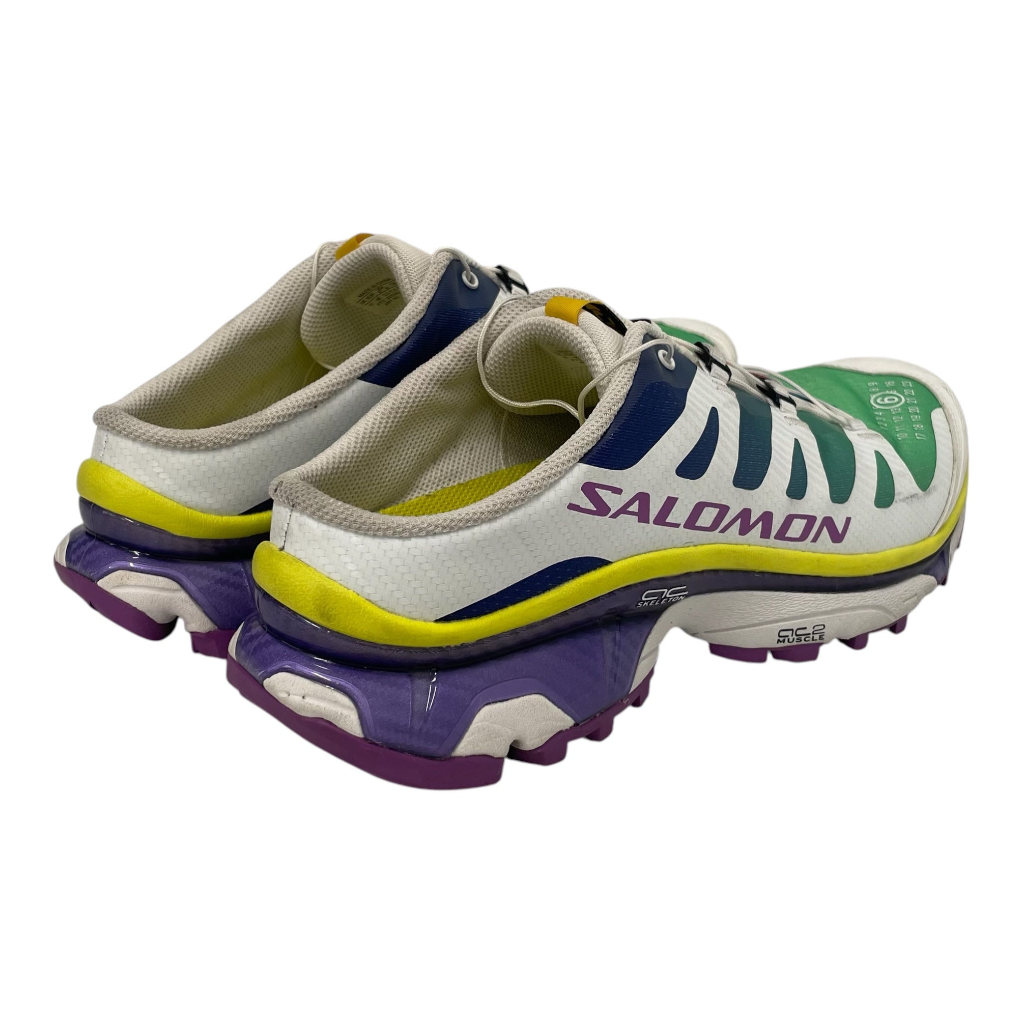 salomon/MM6/Low-Sneakers/US 11.5/Cotton/MLT/GRADIENT GREEN PURPLE view 2