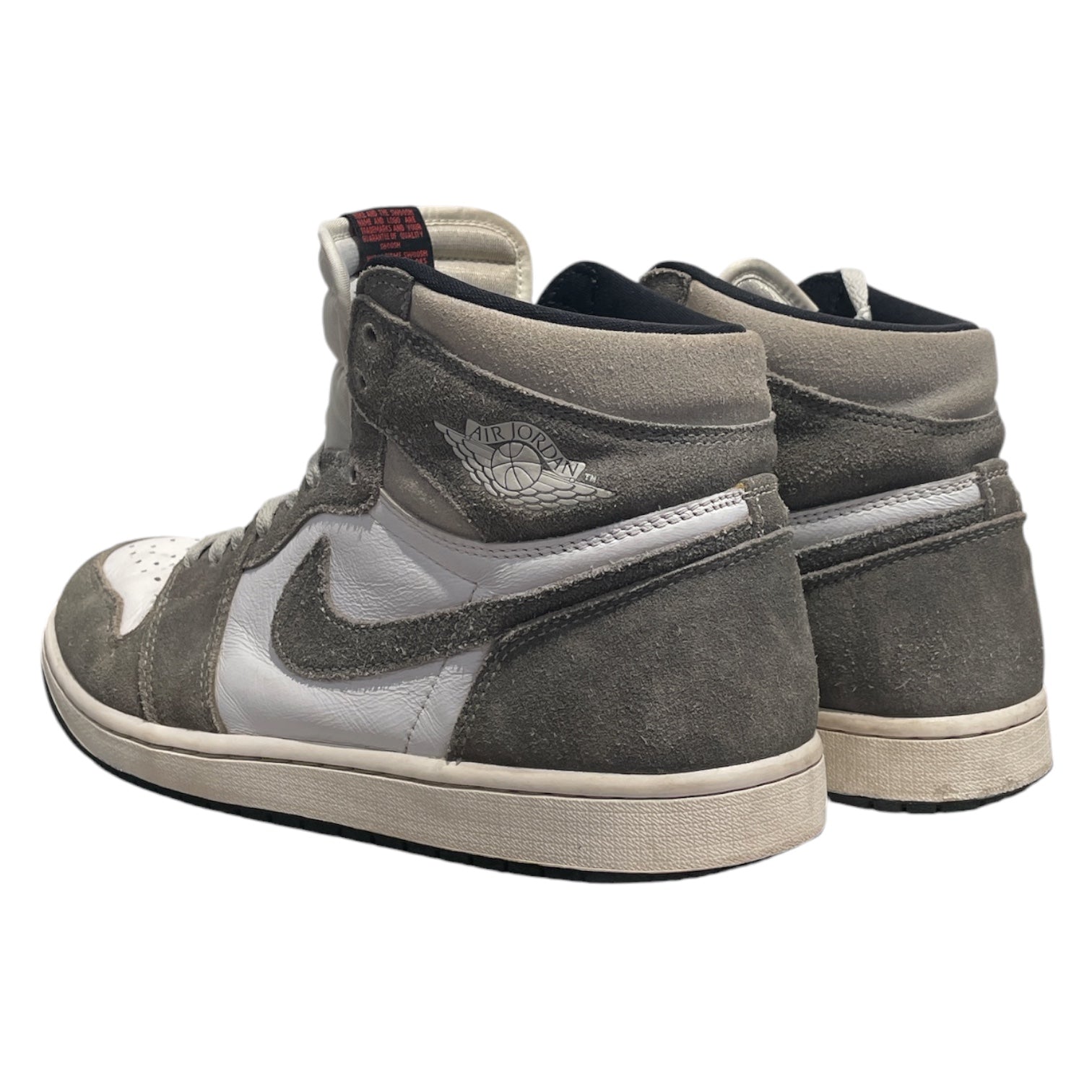NIKE/Hi-Sneakers/US 11.5/Leather/GRY/JORDAN 1 WASHED BLACK view 2