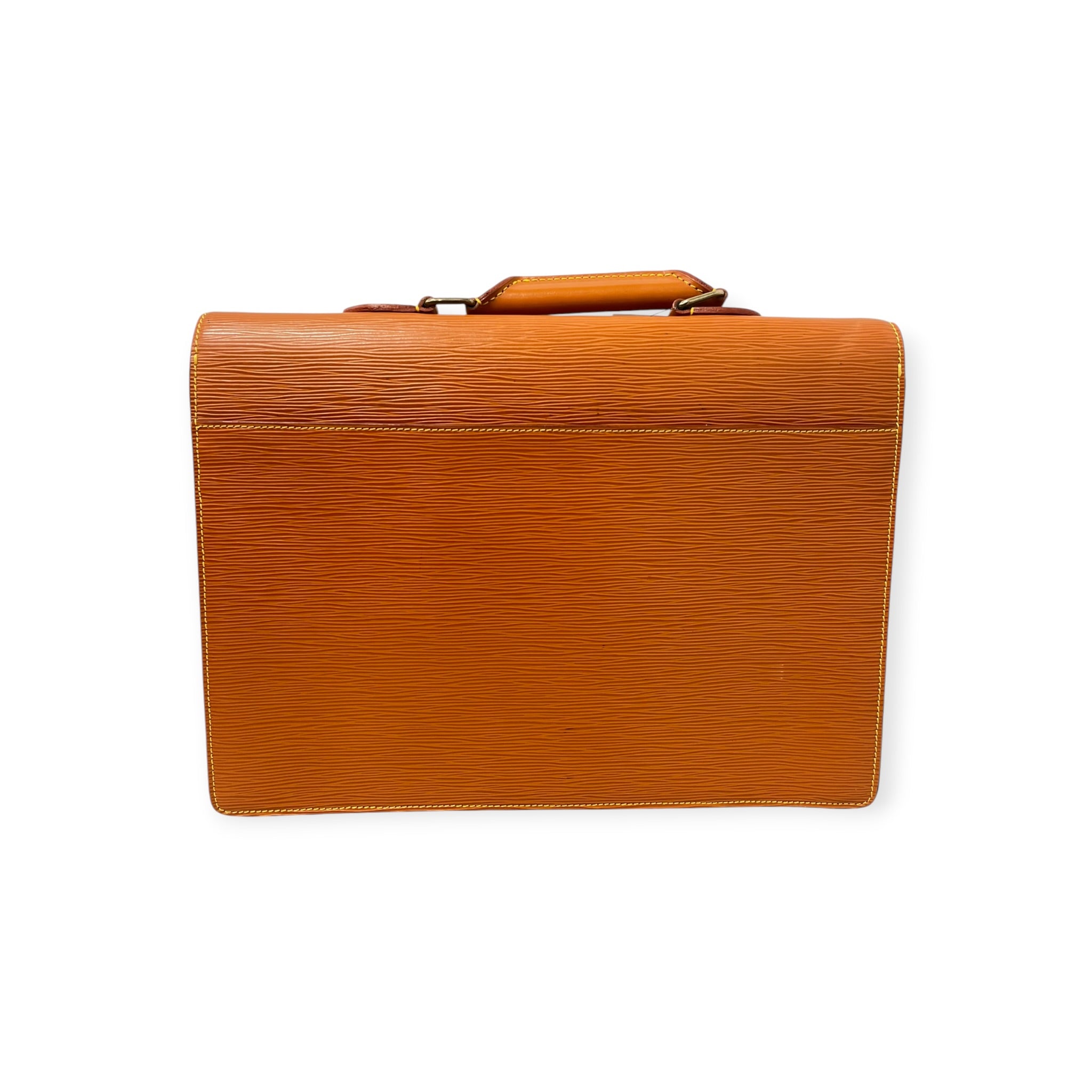 LOUIS VUITTON/Briefcase/Leather/ORN/EPI LEATHER BRIEFCASE view 8