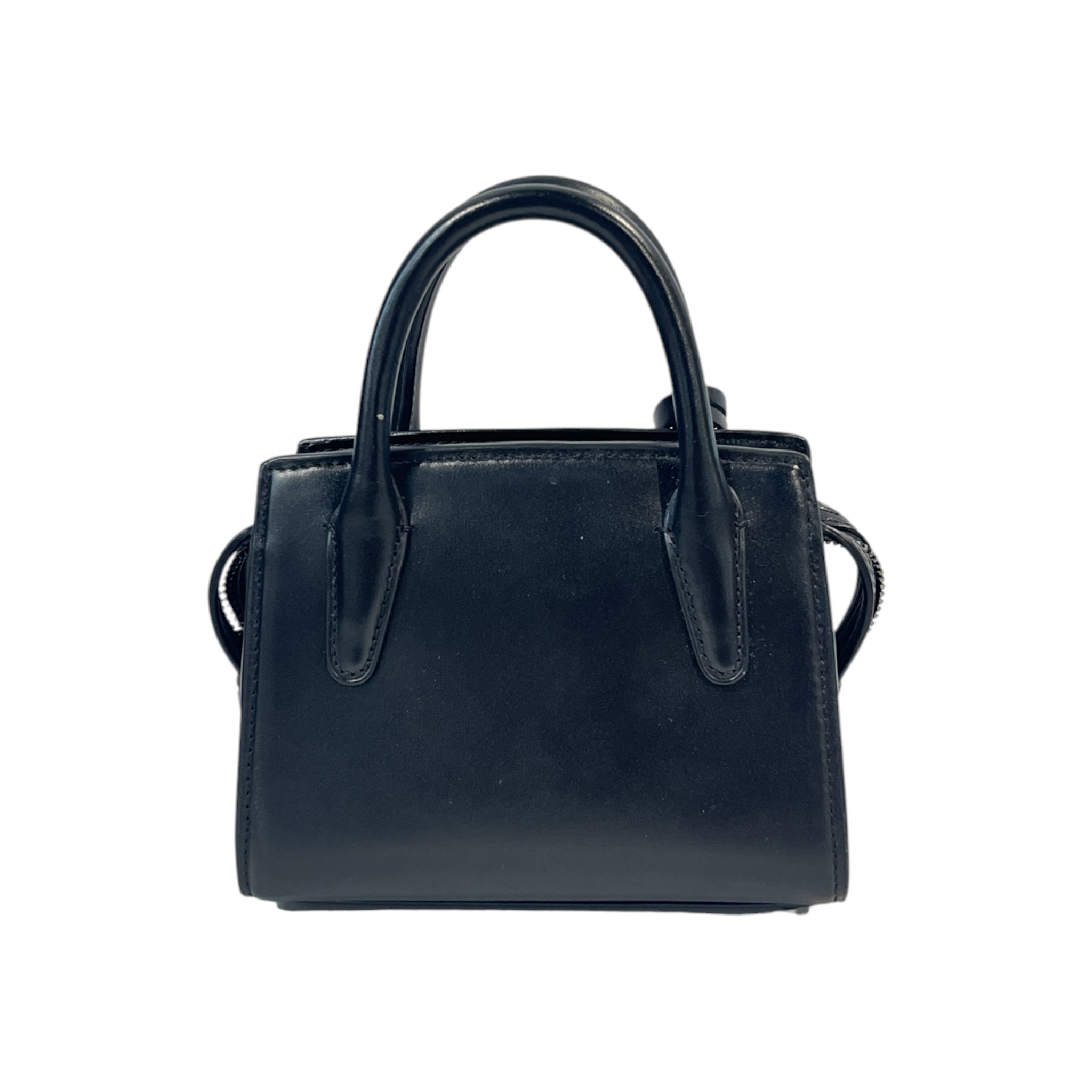 COACH/Bag/Leather/BLK/ANDREA MINI CARRYALL view 2