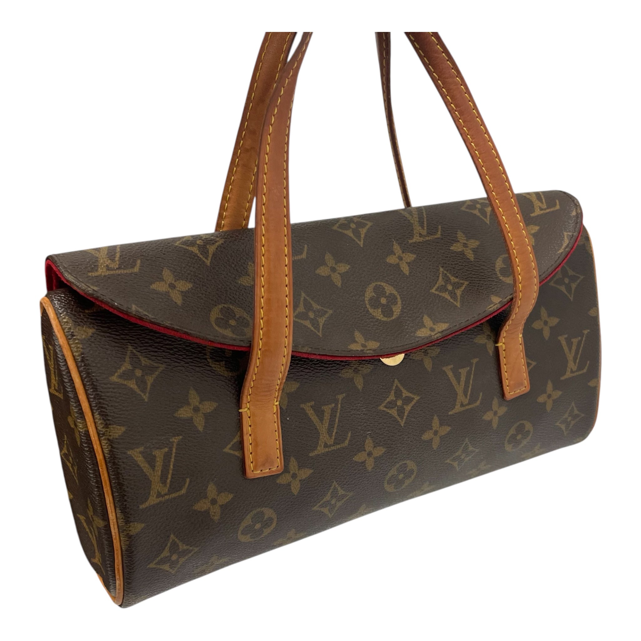 LOUIS VUITTON/Hand Bag/Monogram/BRW/Monogram Sonatine view 5