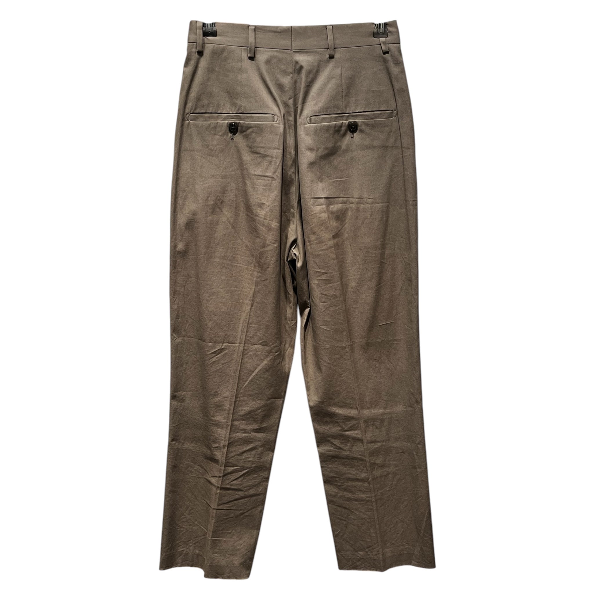 Rick Owens/Straight Pants/4/Cotton/KHK/Button Fly/ view 2