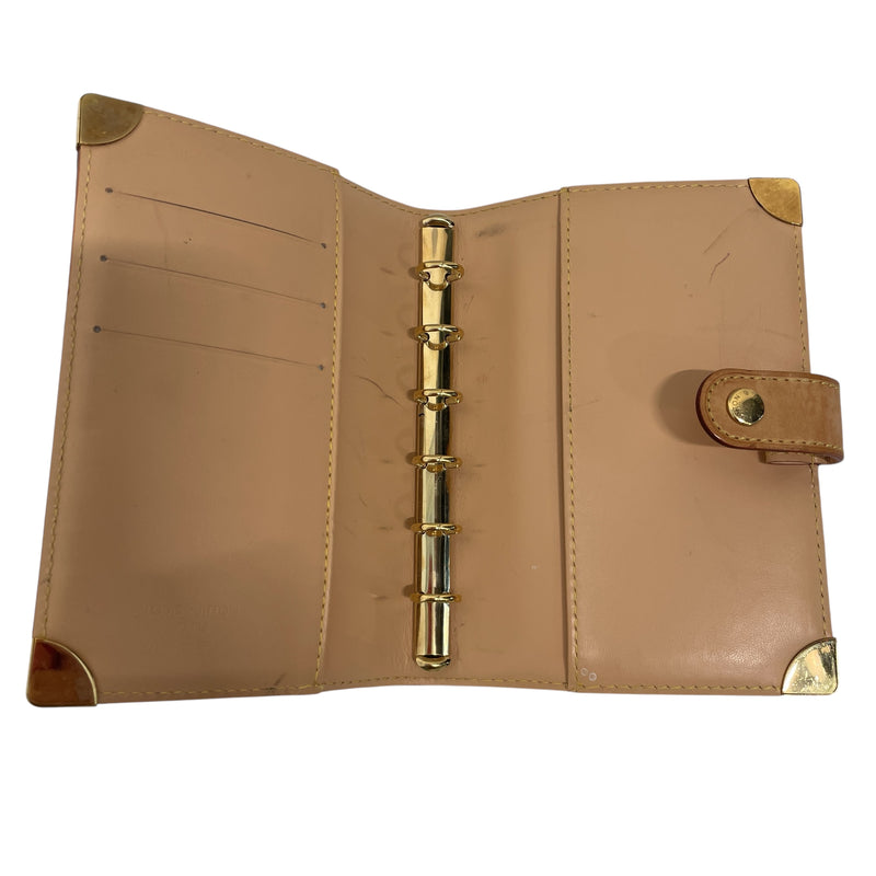 LOUIS VUITTON/Bifold Wallet/All Over Print/Leather/MLT/MURAKIN MONOGRAM AGENDA