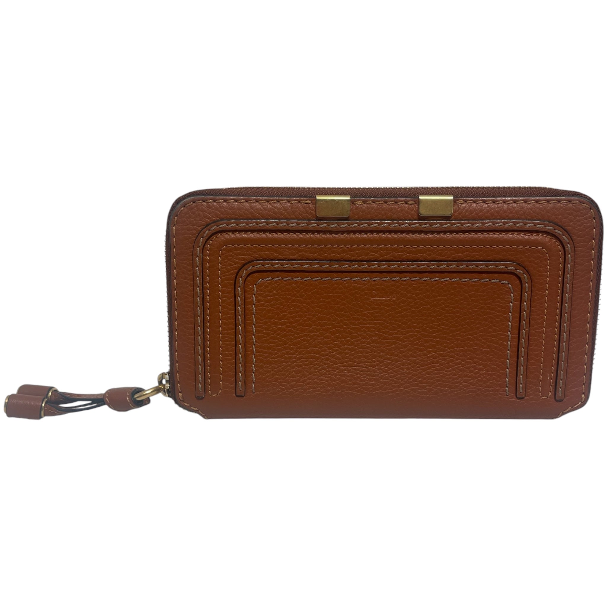 Chloe/Long Wallet/Leather/CML/Marcie Tan Long Zipped Wallet view 1