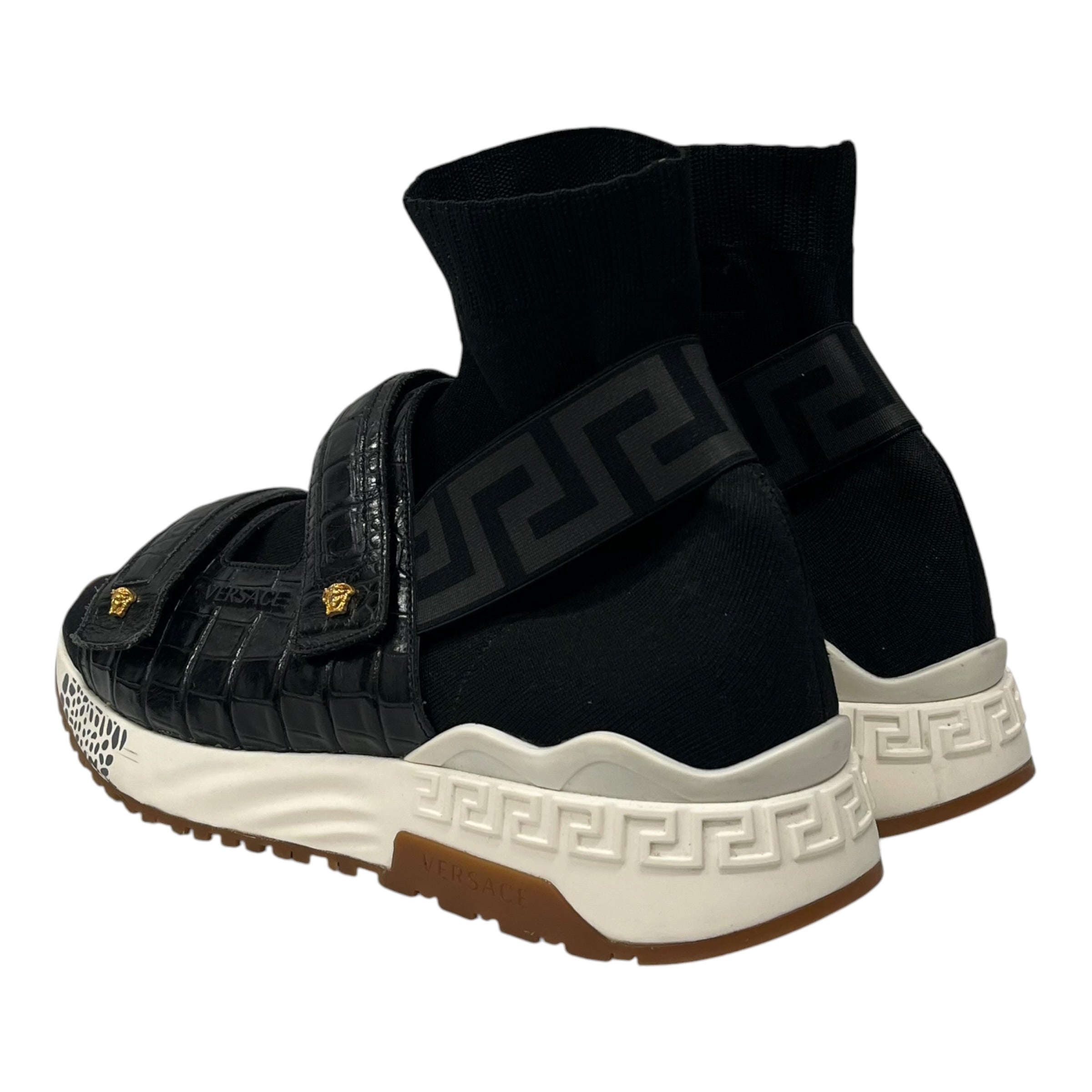 VERSACE/Shoes/EU 45/Cotton/BLK/MEDUSA INSIGNIA CHUNKY view 2