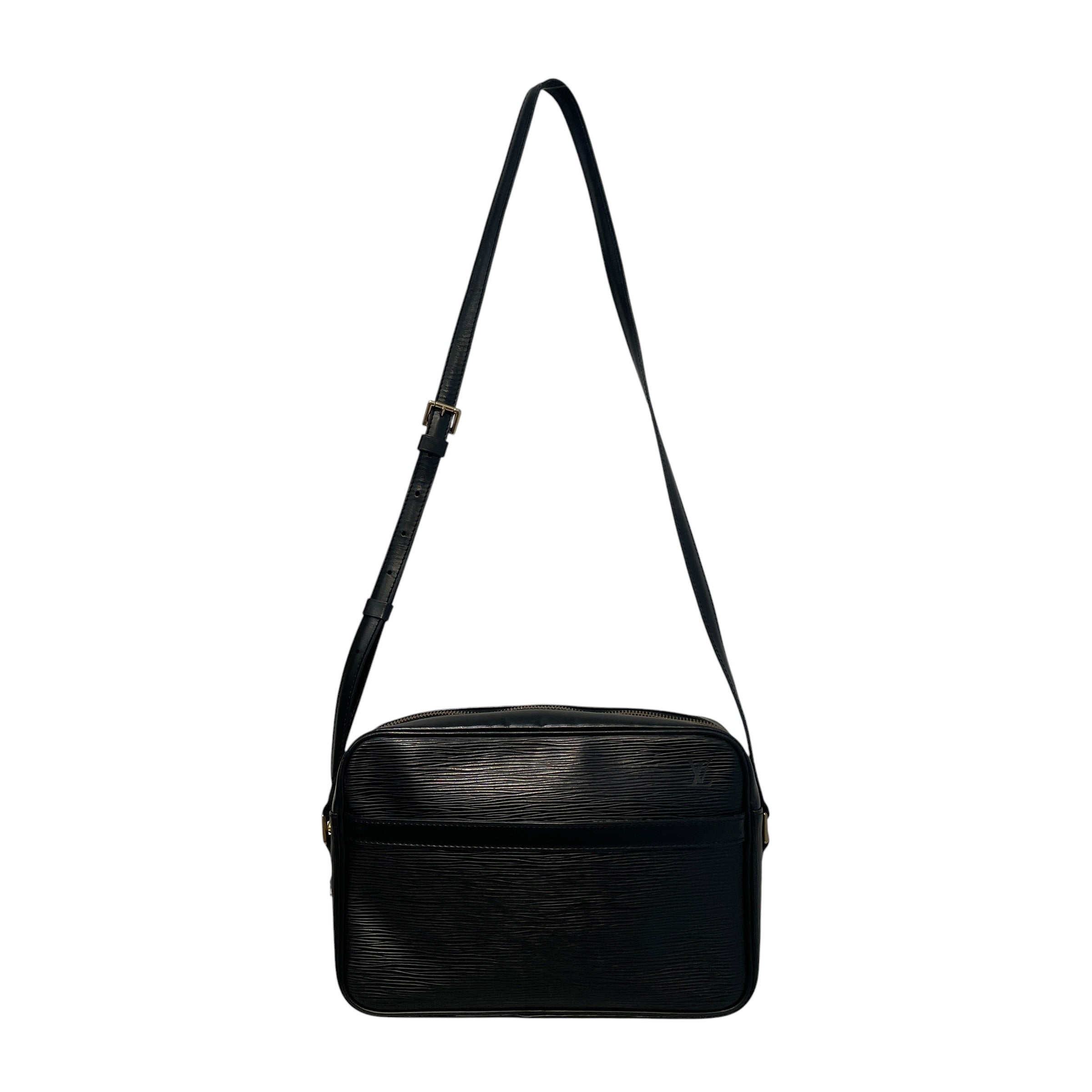 LOUIS VUITTON/Cross Body Bag/Leather/BLK/Trocadero 24 Cross body Bag view 1