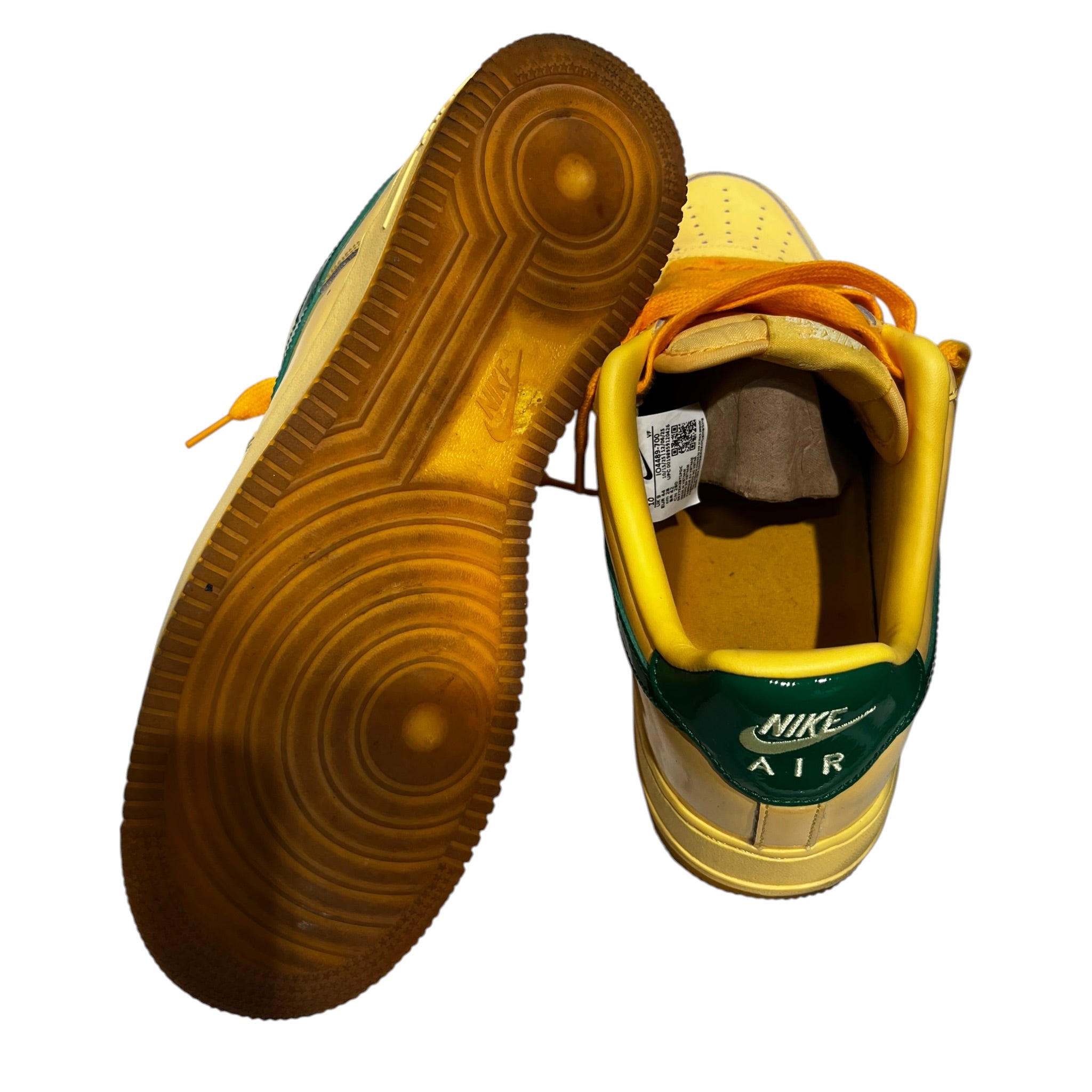 NIKE/Low-Sneakers/US 10/Leather/GLD/AIR FORCE LOW 1 view 4