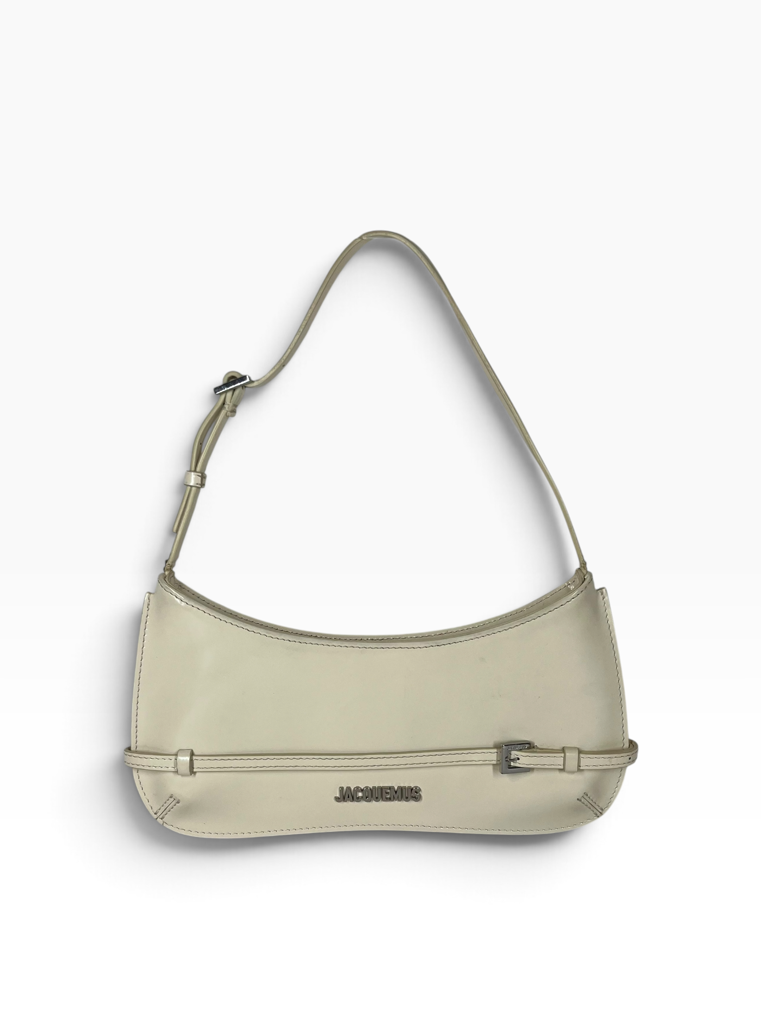 JACQUEMUS/Hand Bag/Leather/CRM/Le Bisou Leather Handbag view 1