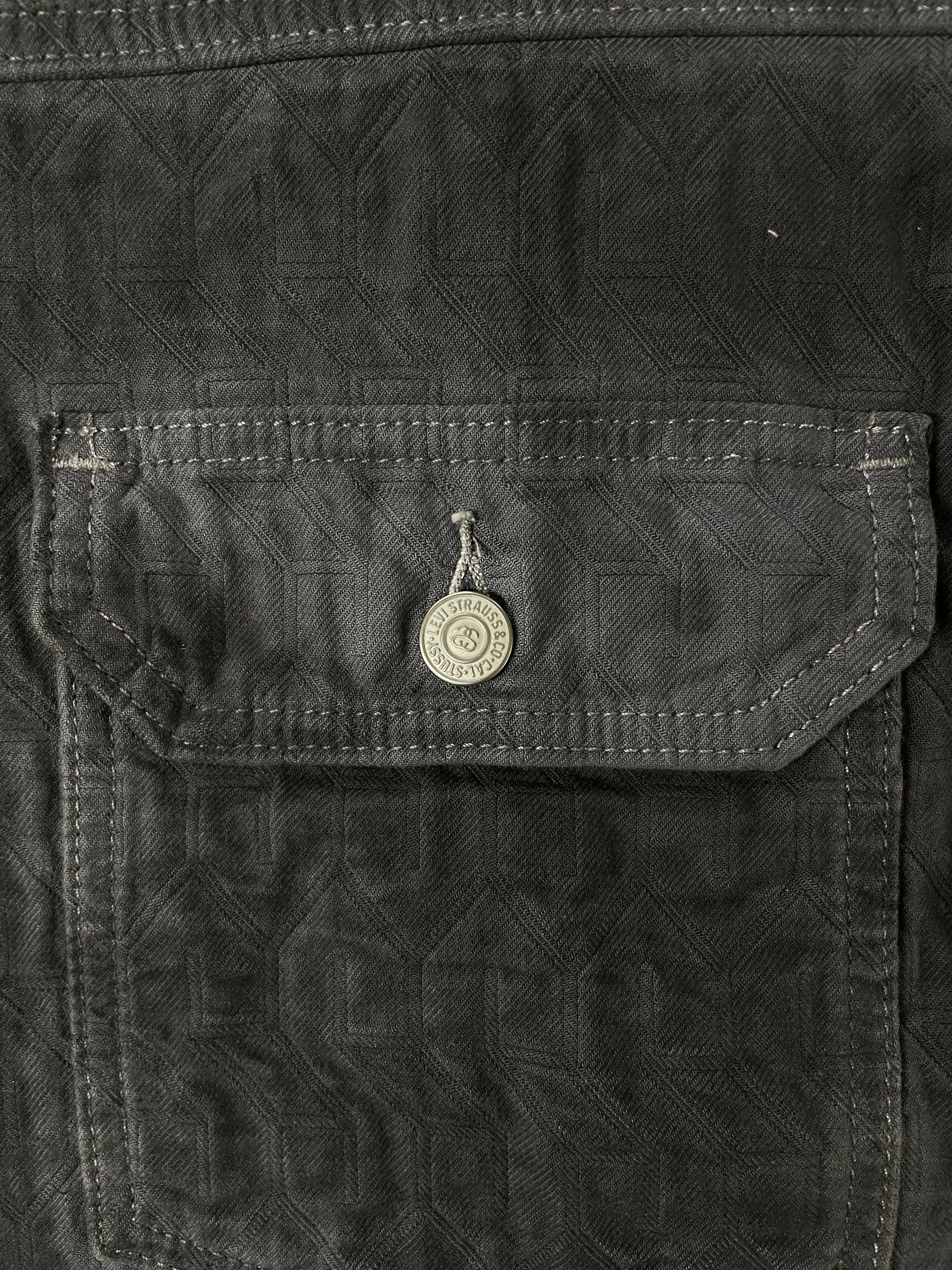 Levi's/STUSSY/Denim Jkt/XXL/Denim/GRY/CA00342 view 5