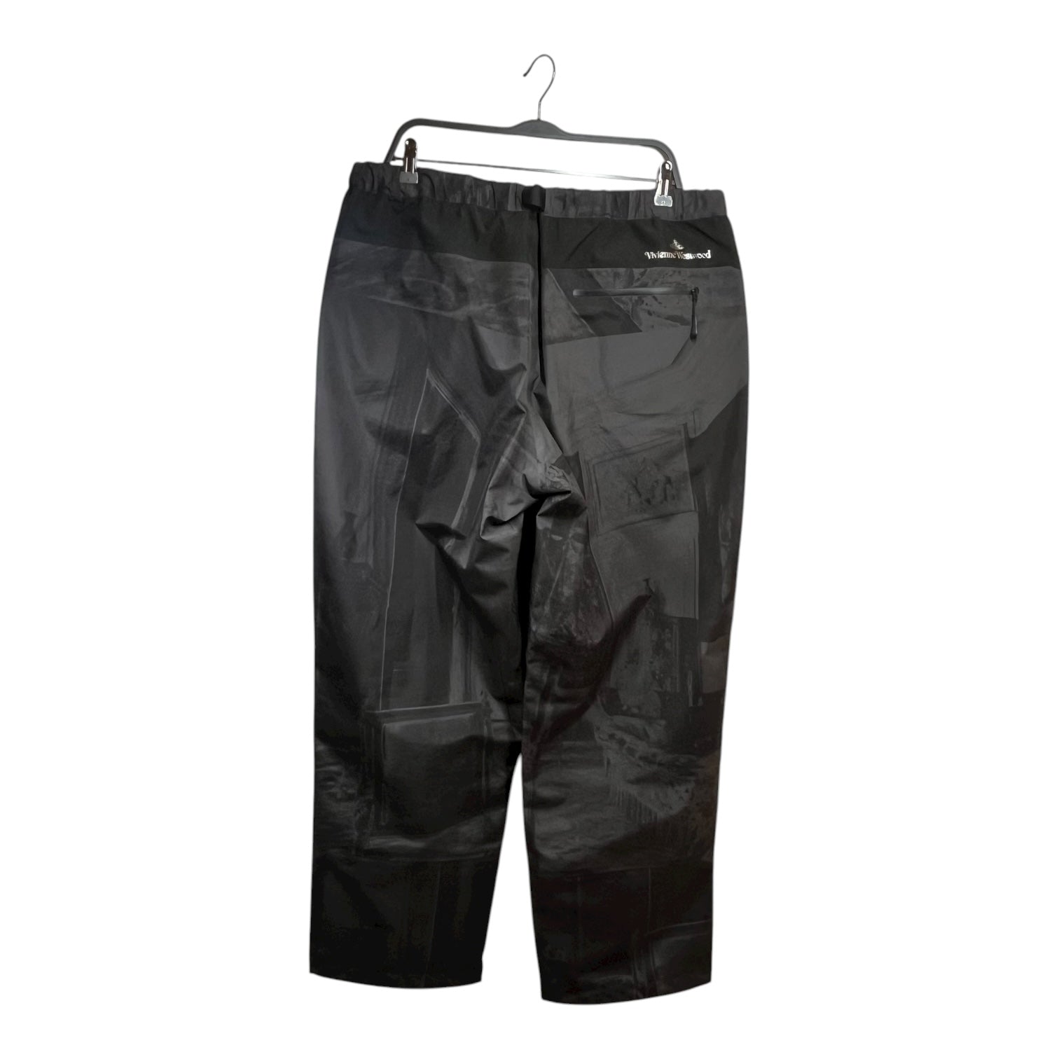 PALACE/Vivienne Westwood/Straight Pants/XL/Polyester/BLK/All Over Print/AW24 GORETEX PANTS view 2