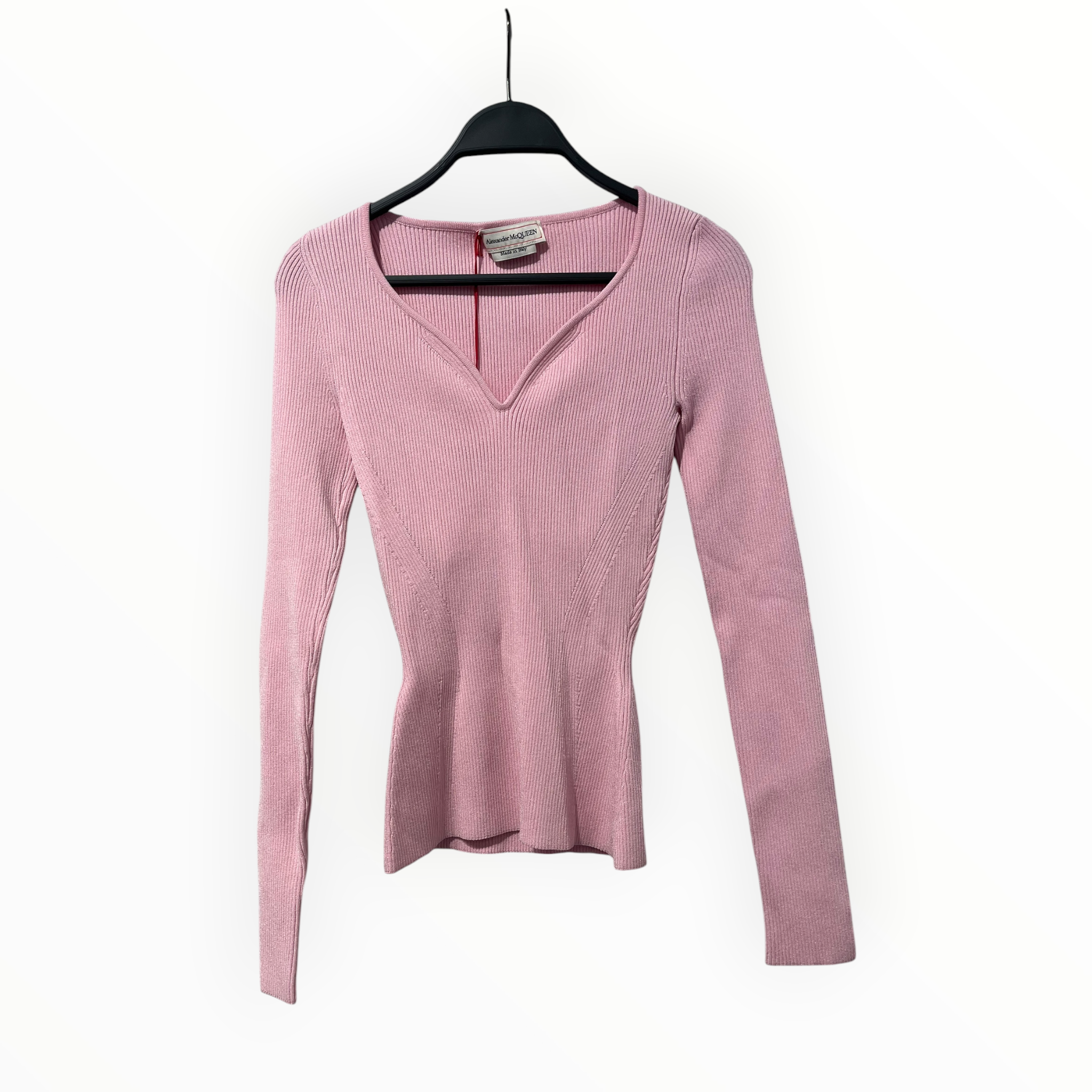 Alexander McQueen/LS Blouse/XXS/Cotton/PNK/BNWT LS SHIRT view 1