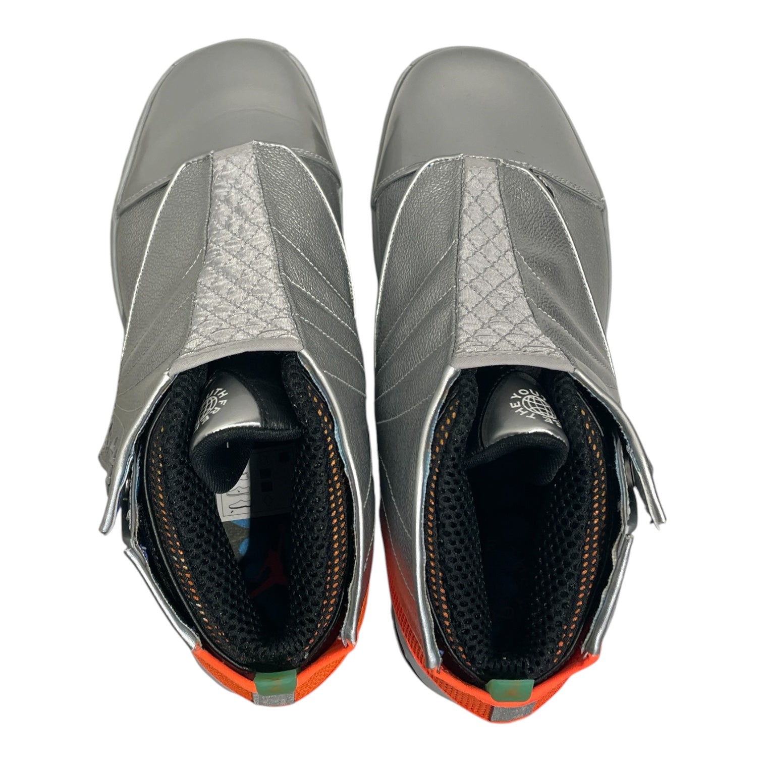 NIKE/Low-Sneakers/US 10.5/Leather/SLV/IV7638-001 view 4
