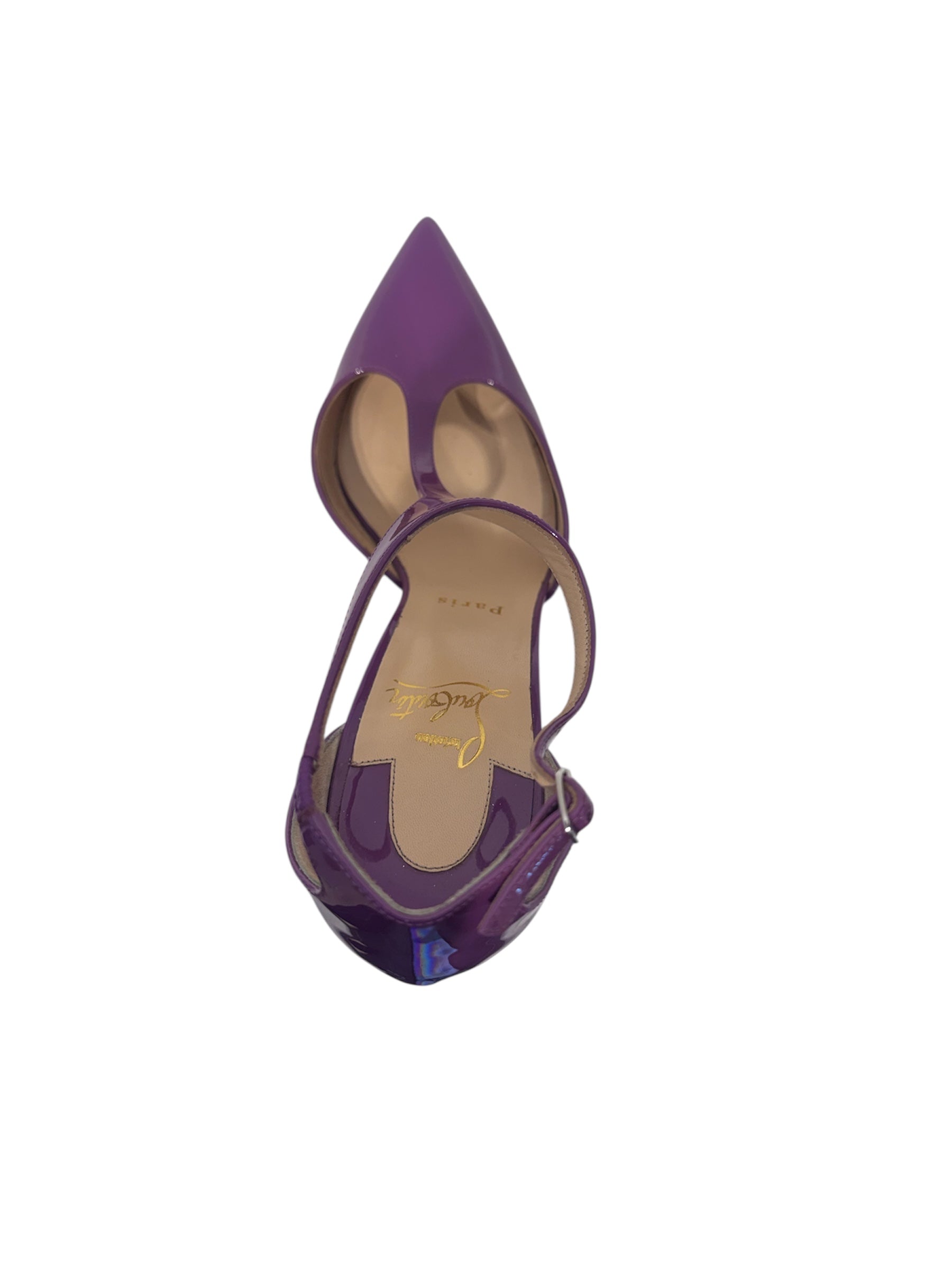 Christian Louboutin/Heels/EU 38/Leather/PPL/Patent/ view 3