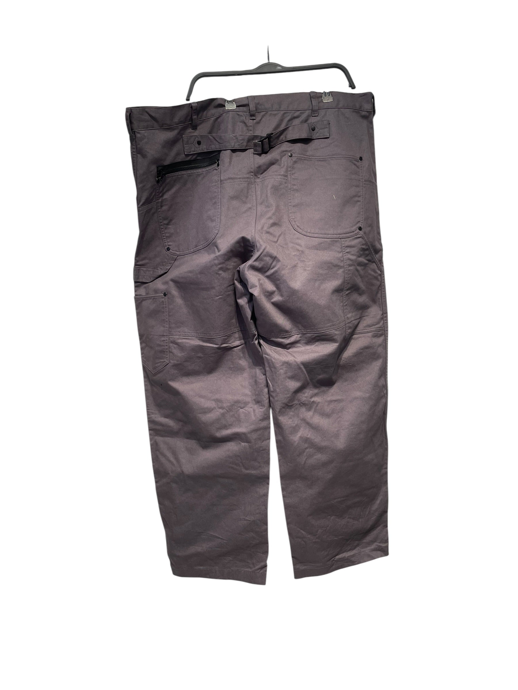 Y-3/Pants/L/Cotton/GRY/BACK BUCKLE DETAIL view 2
