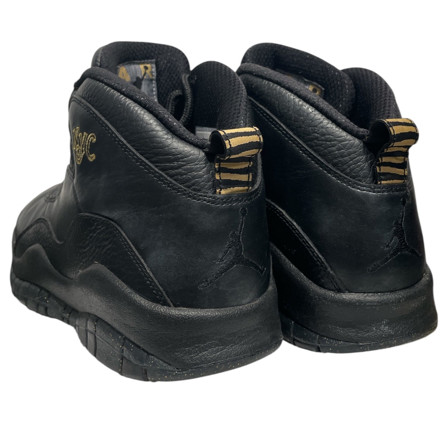 JORDAN BRAND/Hi-Sneakers/US 9/Leather/BLK/ view 2