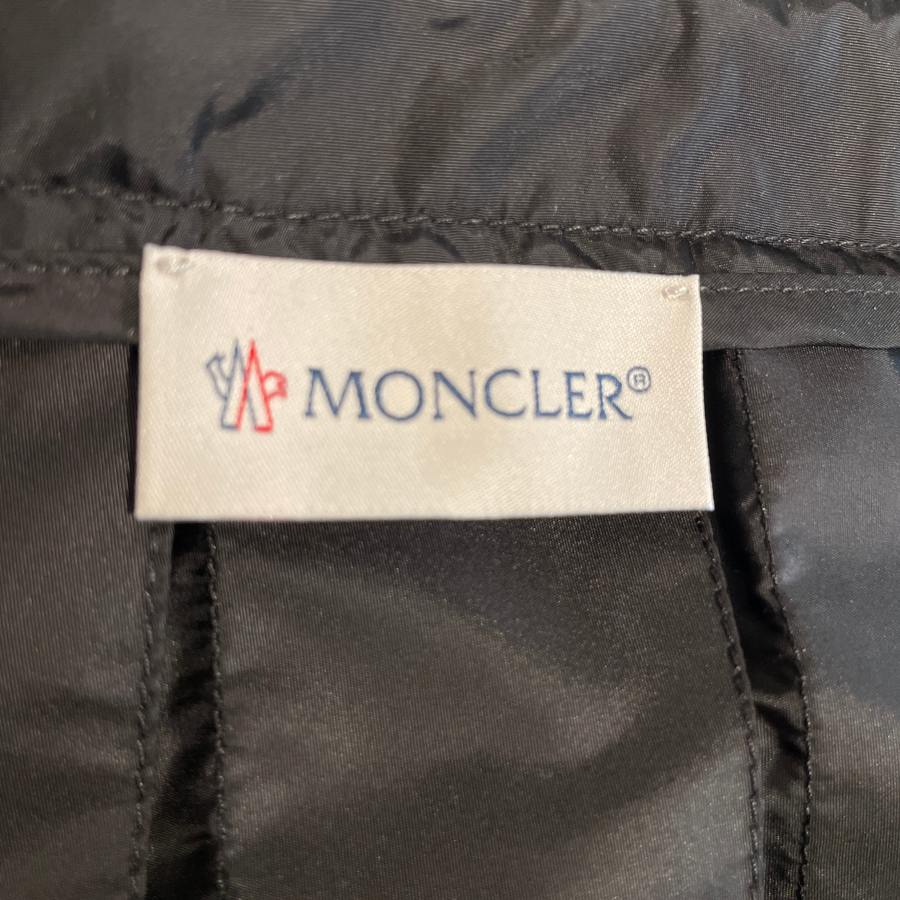 MONCLER/Long Skirt/S/Nylon/BLK/NWT view 4
