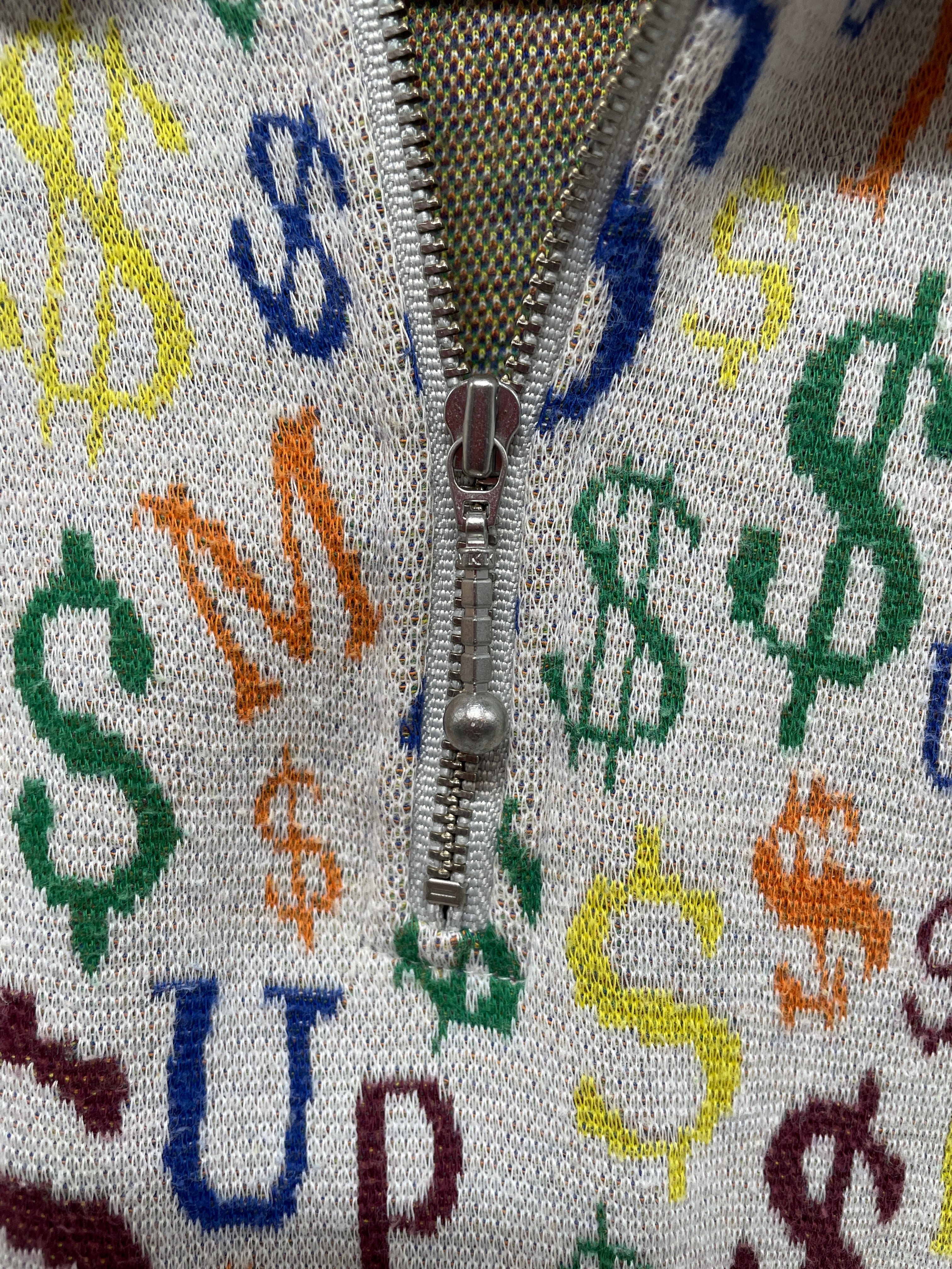 Supreme/LS T-Shirt/L/Cotton/MLT/All Over Print/MULTI COLOR DOLLAR SYMBOLS view 3