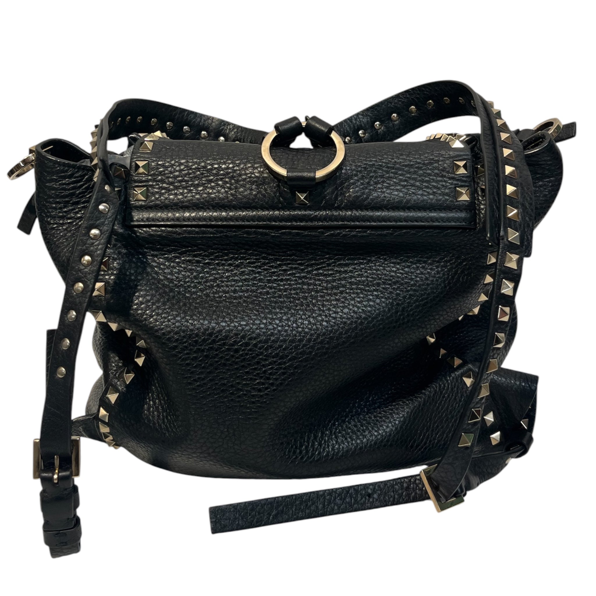 VALENTINO GARAVANI/Backpack/Leather/BLK/ view 2