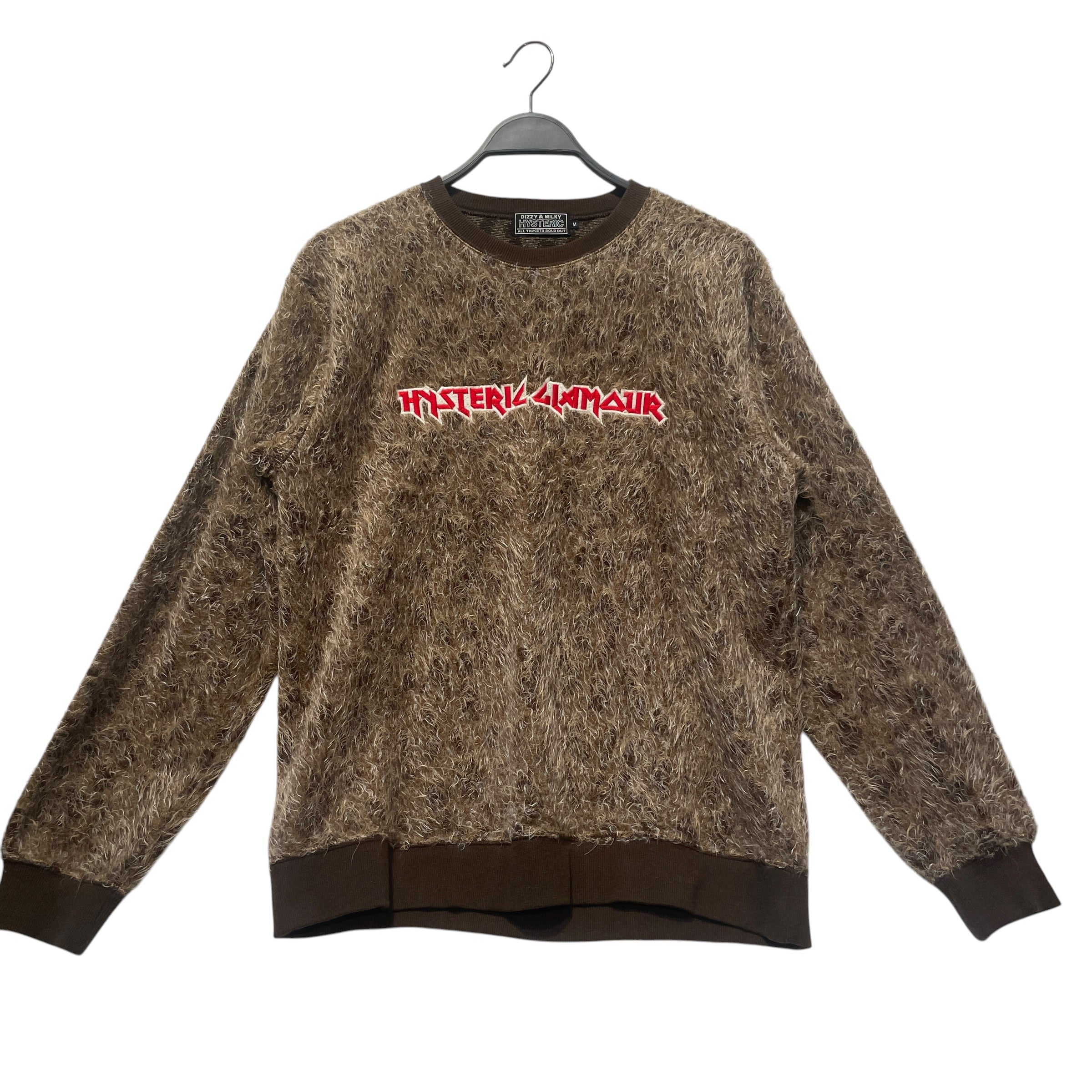 HYSTERIC GLAMOUR/Sweater/M/Fur/BRW/Fur Jumper view 1
