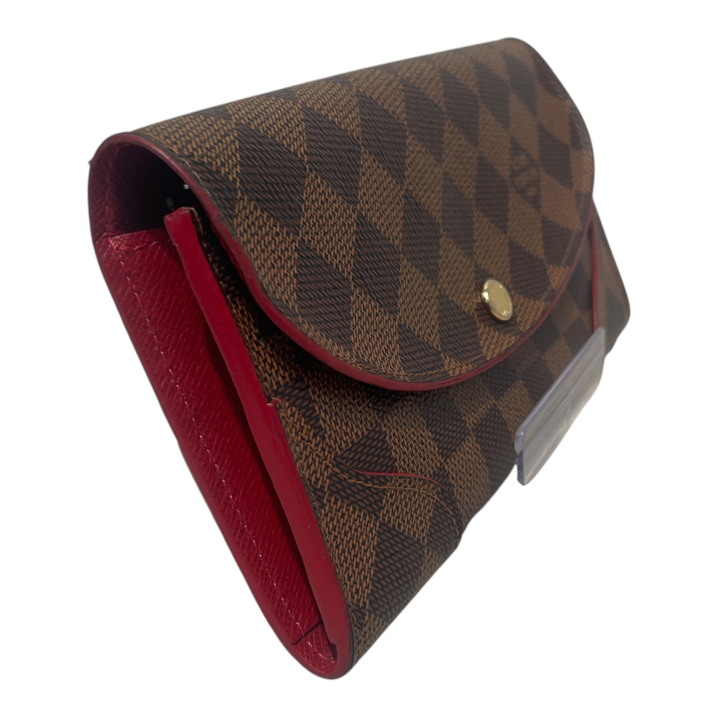LOUIS VUITTON/Bifold Wallet/Monogram/Leather/BRW/L's/Portefeuille Caissa Brown Dami view 1