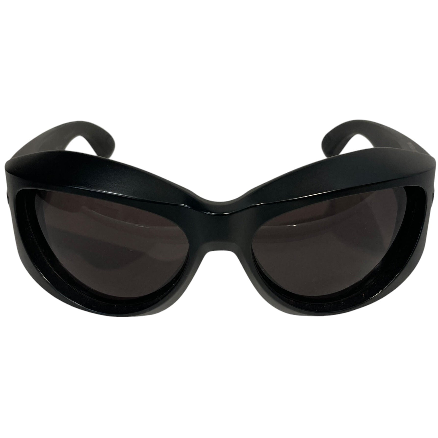 BOTTEGA VENETA/Sunglasses/Celluloid/BLK/cat glasses view 1