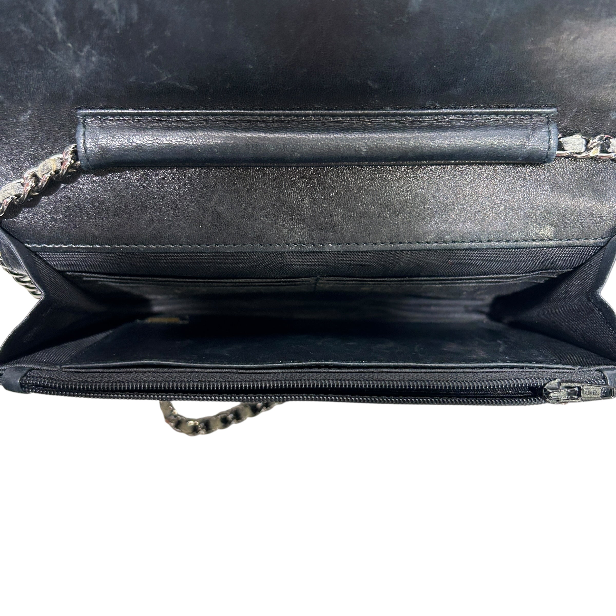 CHANEL/Bag/Leather/CML/FLAP CHAIN BAG view 4