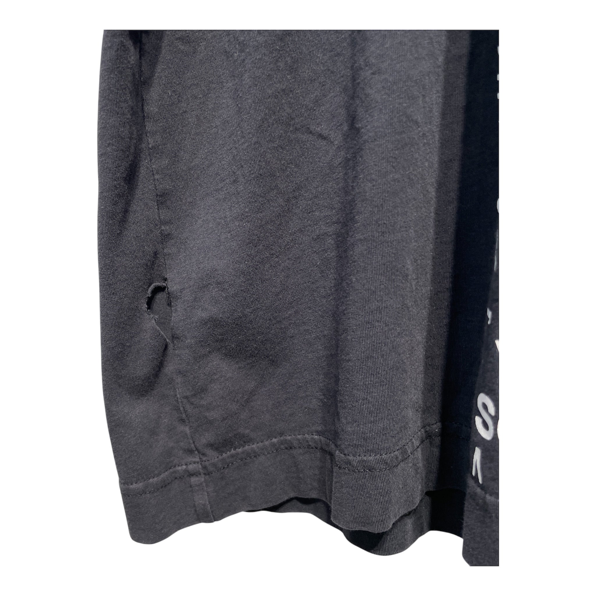YOHJI YAMAMOTO/adidas/T-Shirt/M/Cotton/BLK/Graphic/word scramble view 3