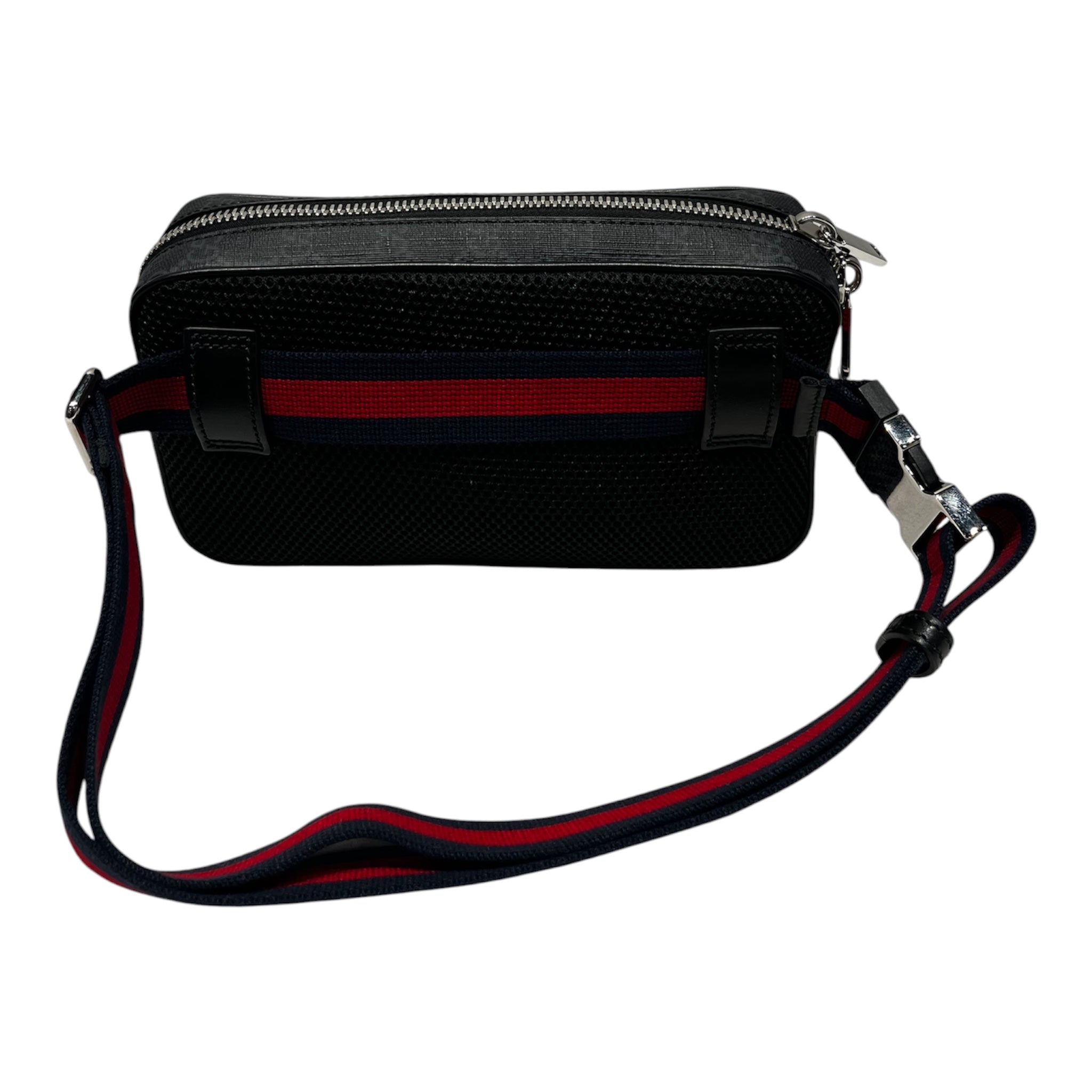 GUCCI/Fanny Pack/Monogram/Cotton/BLK/BELT BAG 792094 520981 view 2