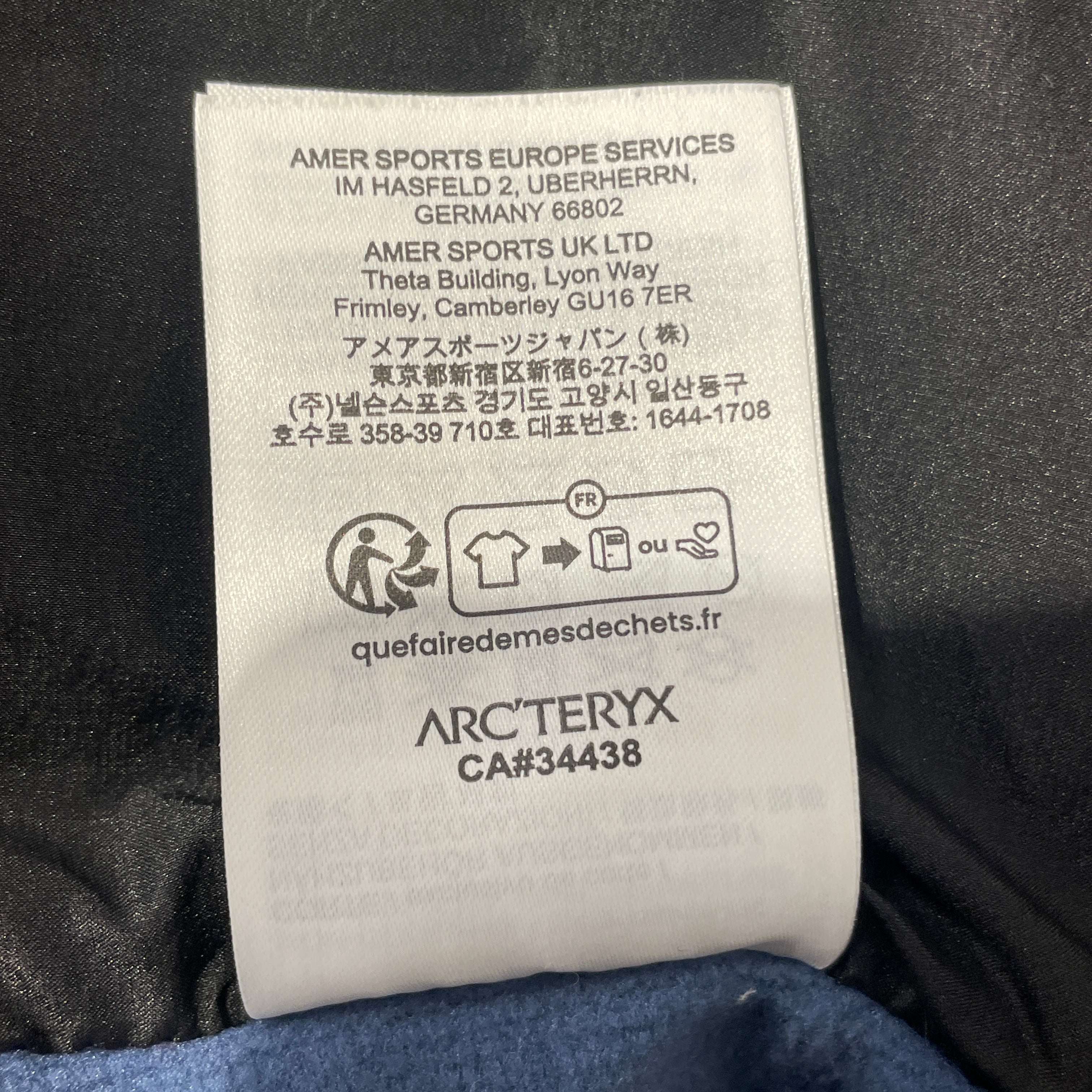 ARC'TERYX VEILANCE/BEAMS/Windbreaker/S/Nylon/BLU/SS2023 LIGHT RAIN view 4