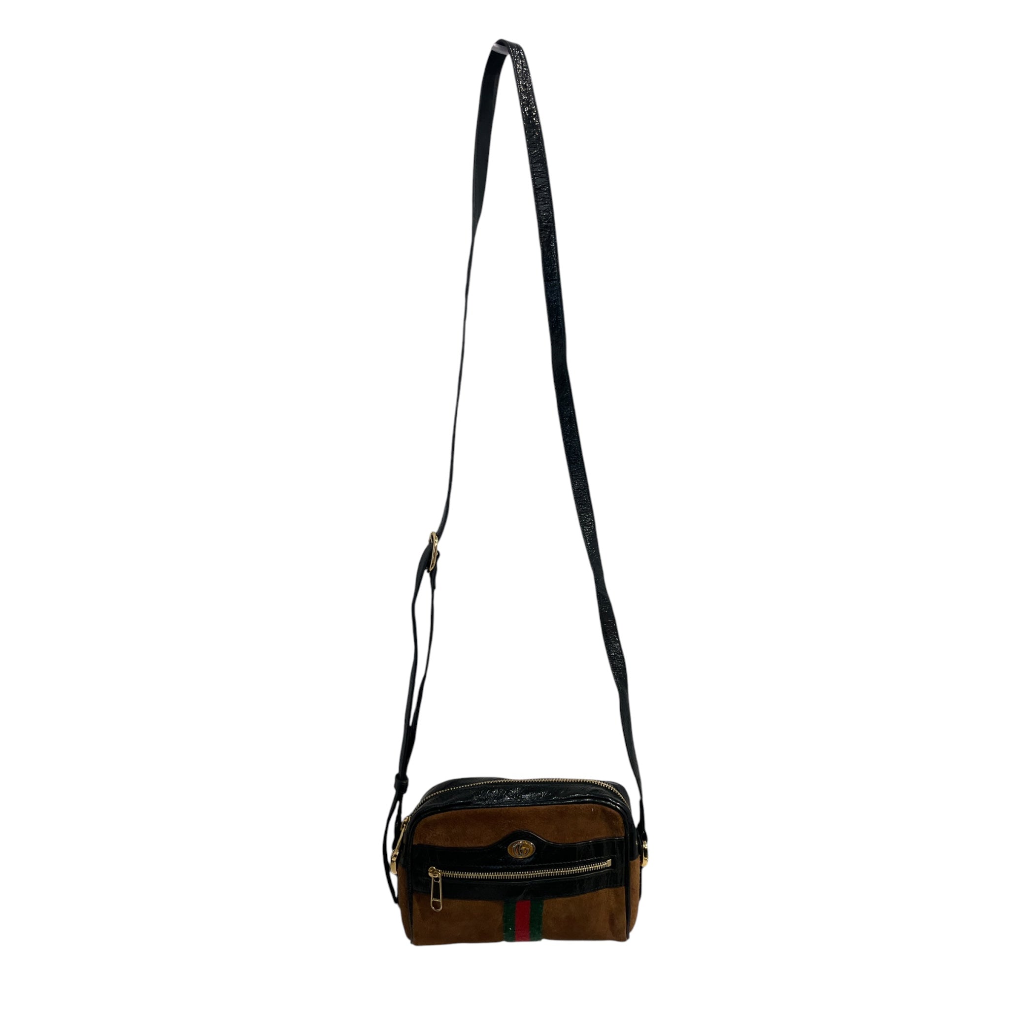 GUCCI/Cross Body Bag/Suede/BRW/JYCD430 view 1
