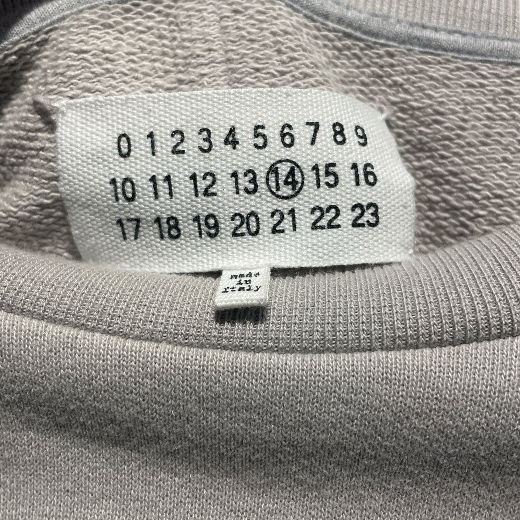 Martin Margiela/Sweatshirt/54/Cotton/GRY/ view 3