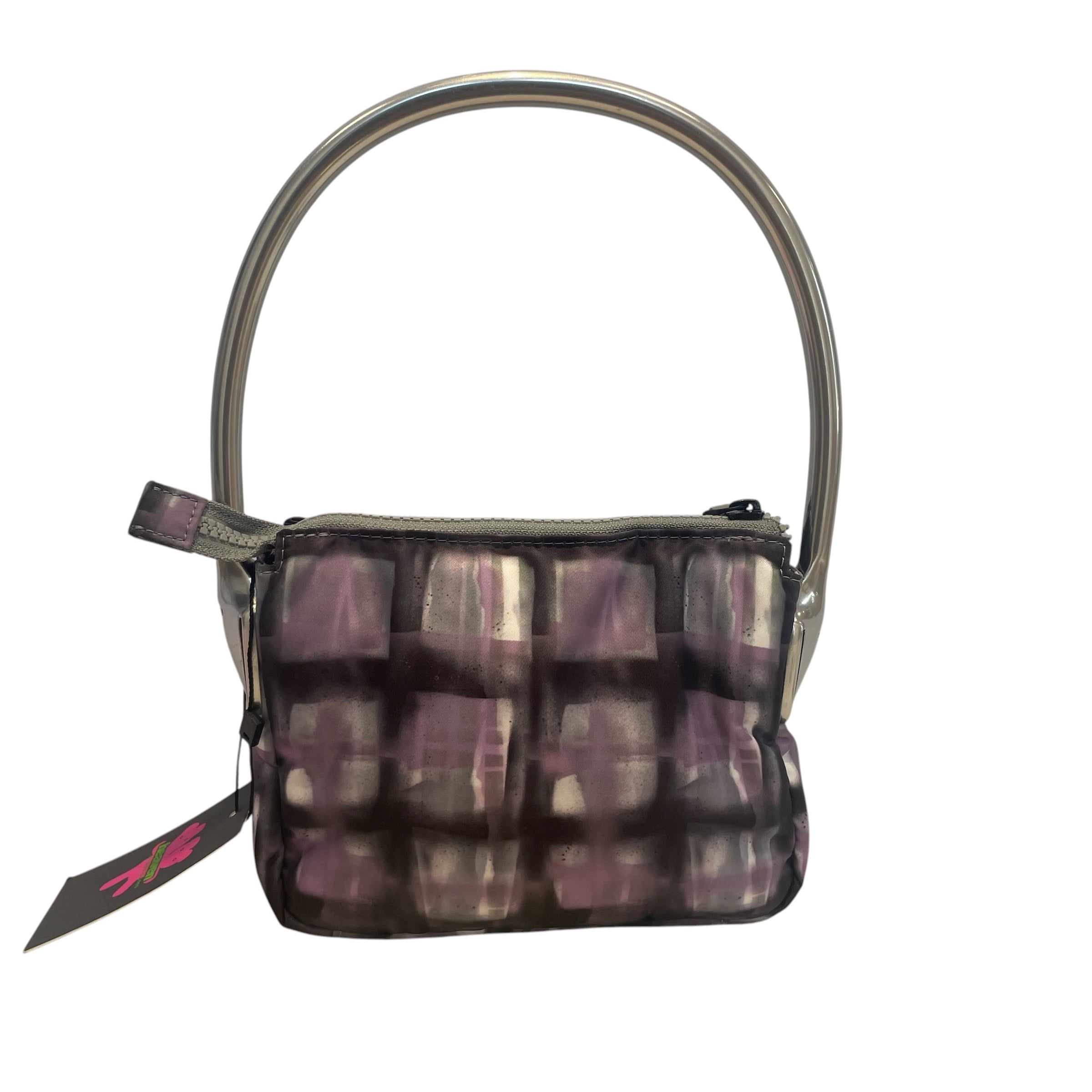 Heaven By Marc Jacobs/Hand Bag/Plaid/Nylon/PPL/METAL HANDLE W BLCK/PURP view 2