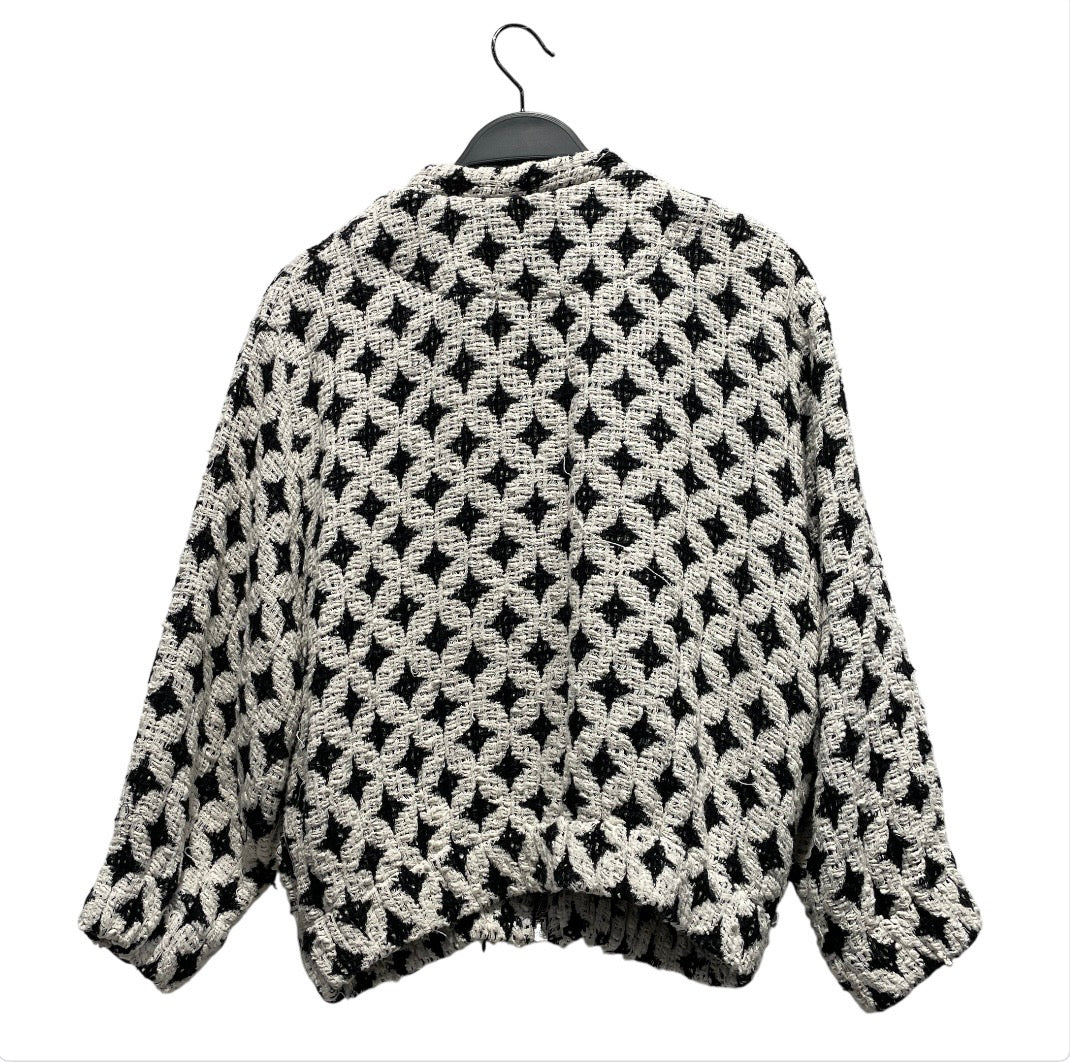 IRO/Jacket/34/All Over Print/Cotton/WHT/Ferdy Black and White Jacket view 2