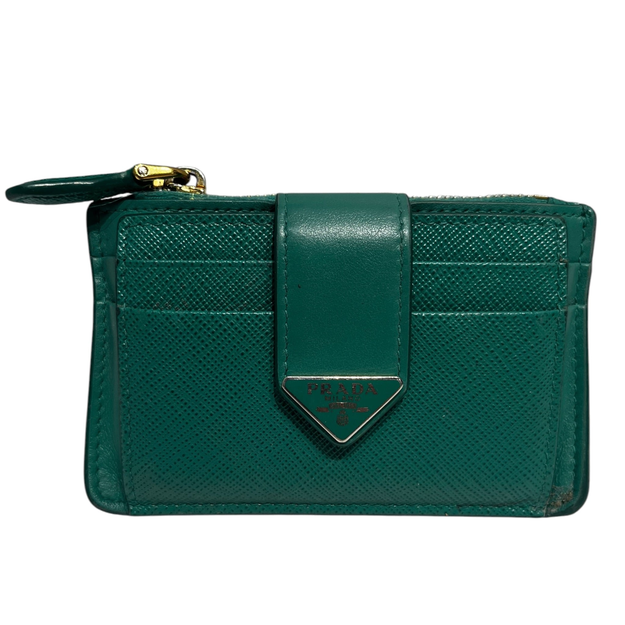 PRADA/Wallet/Leather/GRN/L's/ view 1
