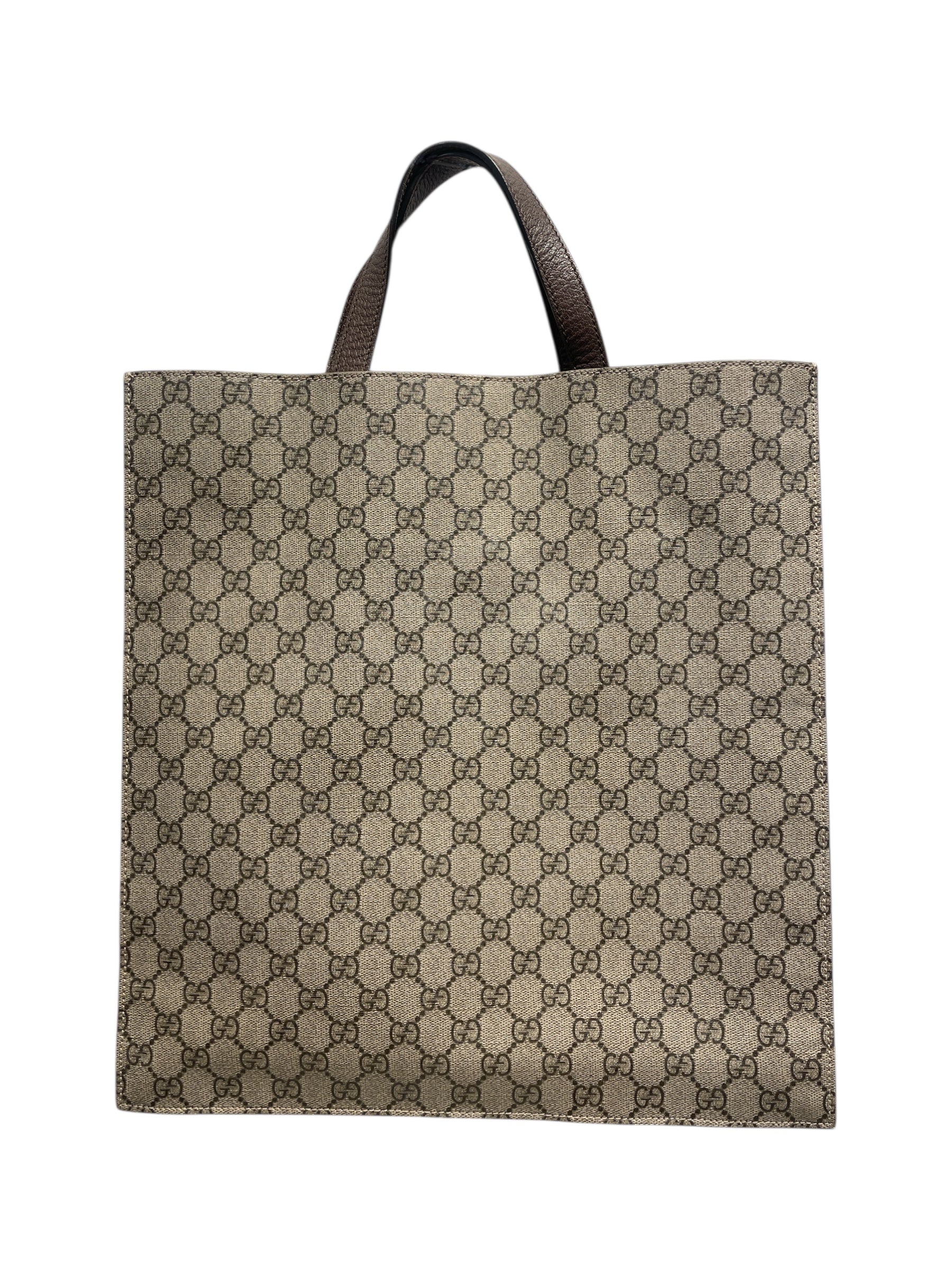 GUCCI/Hand Bag/Monogram/Leather/BRW/Bestiary Tote view 2