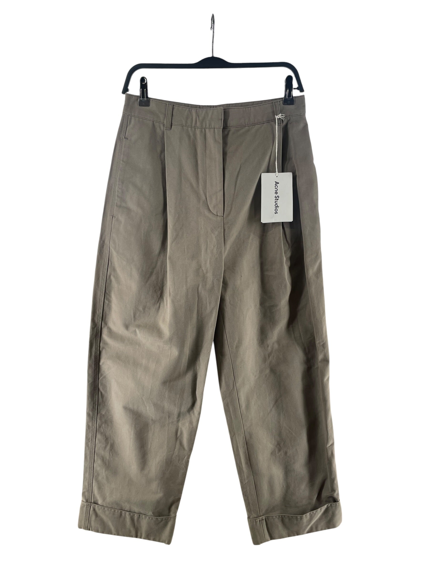 Acne Studios/Straight Pants/38/Cotton/BEG/FN-WN-TROU000411 view 1