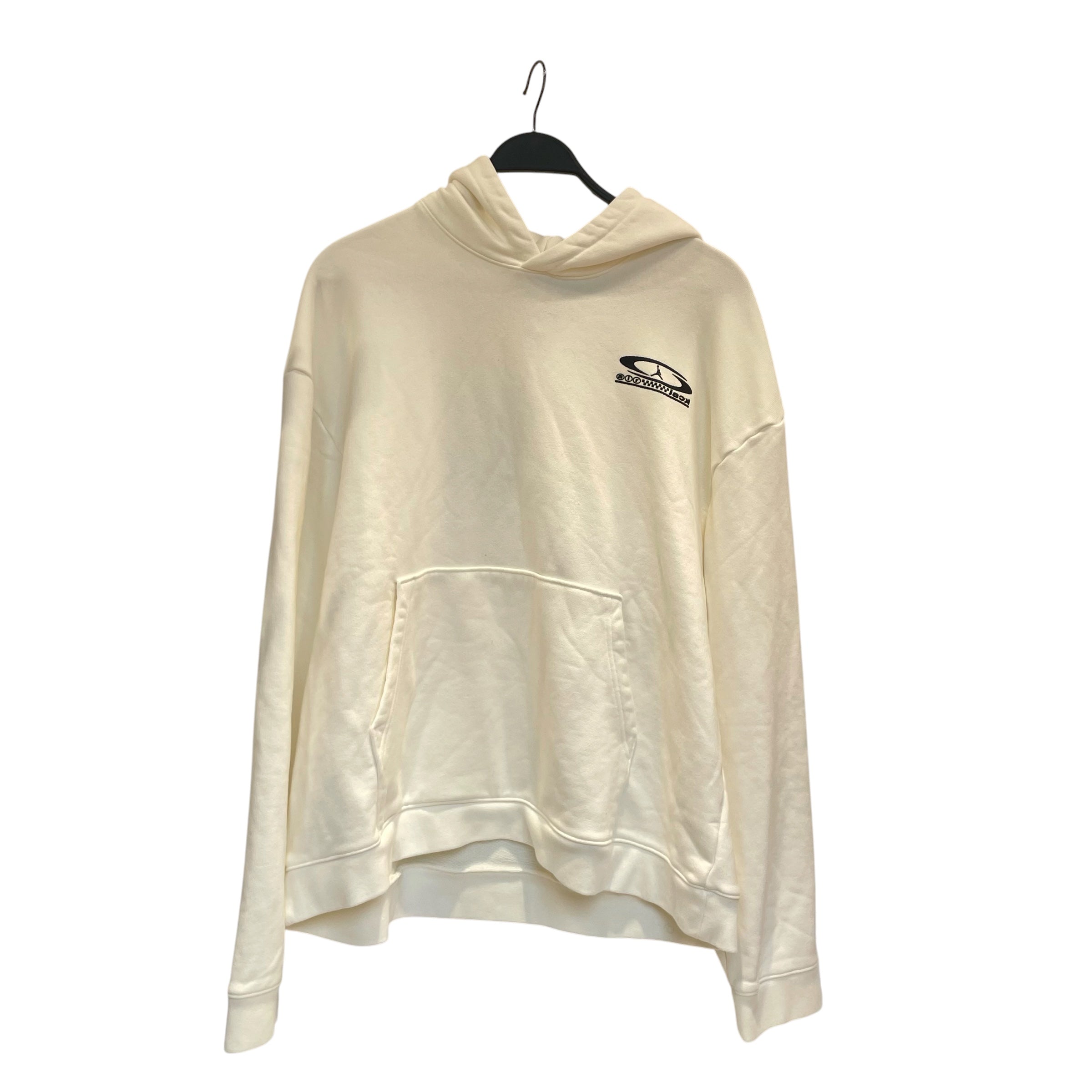 CACTUS JACK/air-J/Hoodie/L/Cotton/WHT/blk print bck view 1