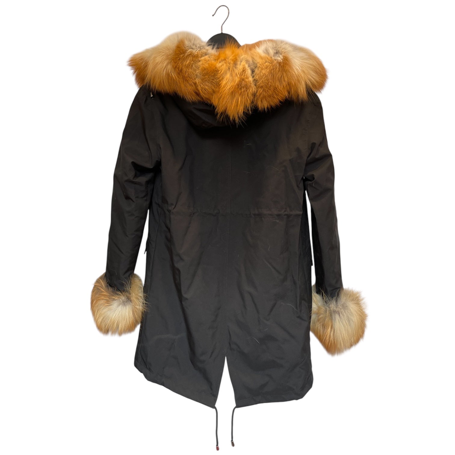 FUR COAT/Mountain Parka/Animal Pattern/Fur/MLT/REAL FOX FUR view 3