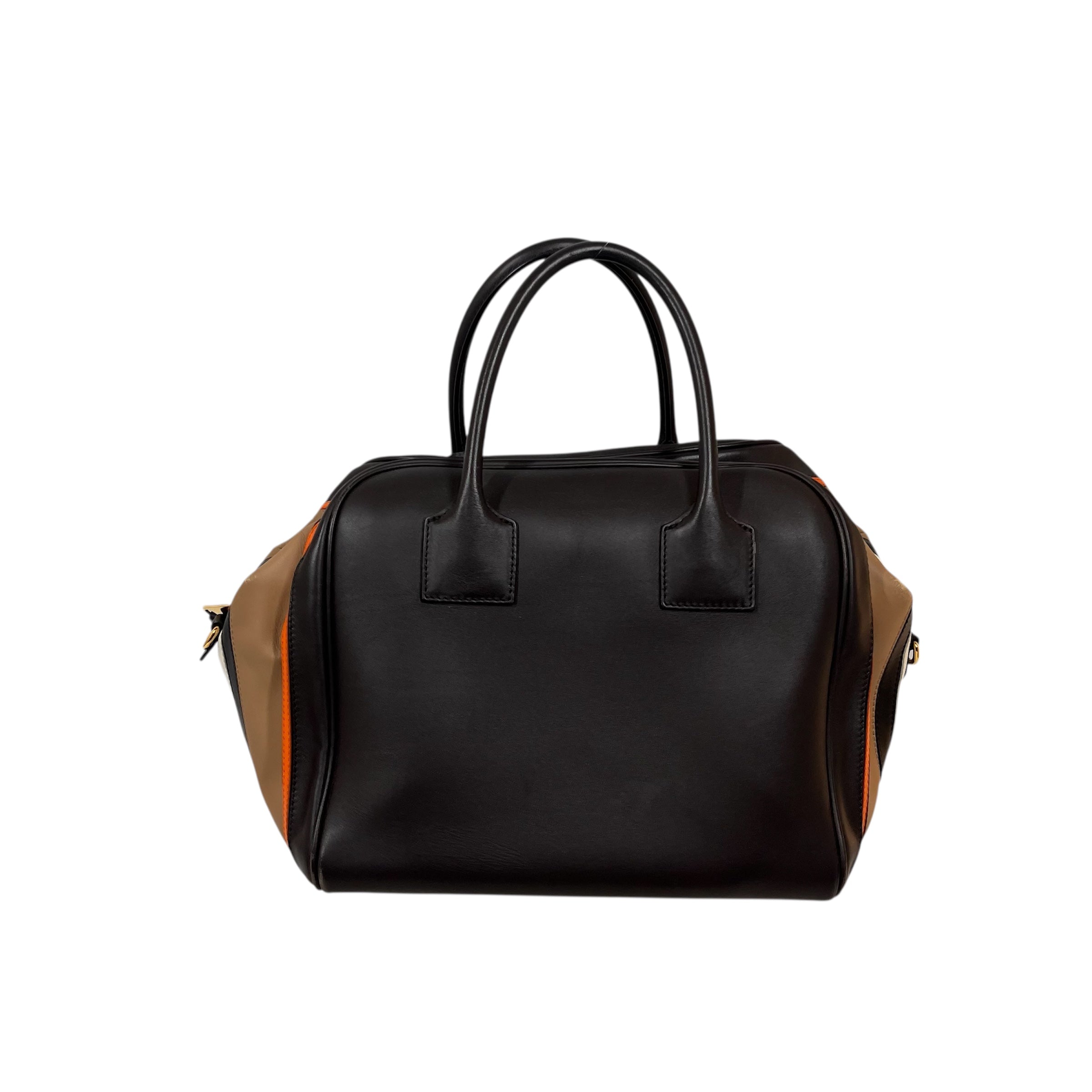 BURBERRY LONDON/Bag/Leather/BRW/cube bag view 2