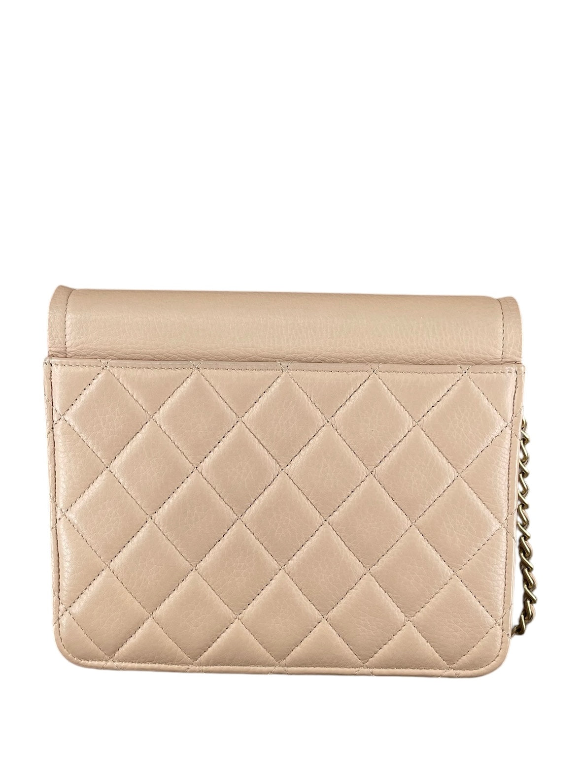 CHANEL/Cross Body Bag/BEG/25074080 Beige Gld Hrdwre view 2