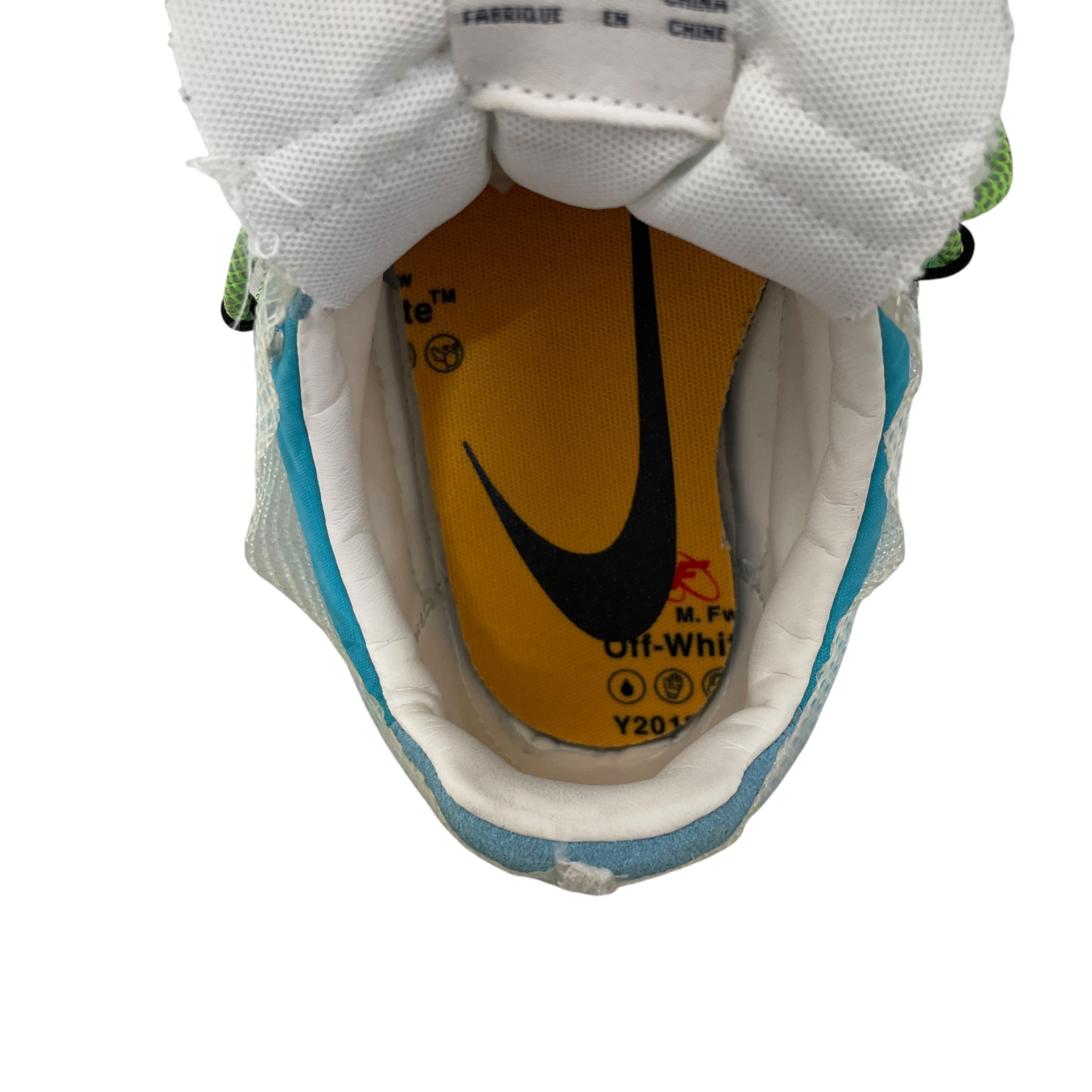 NIKE/OFF-WHITE/Low-Sneakers/US 11.5/Acrylic/BLU/NIKE X OFF WHITE WAFFLE RACER view 3
