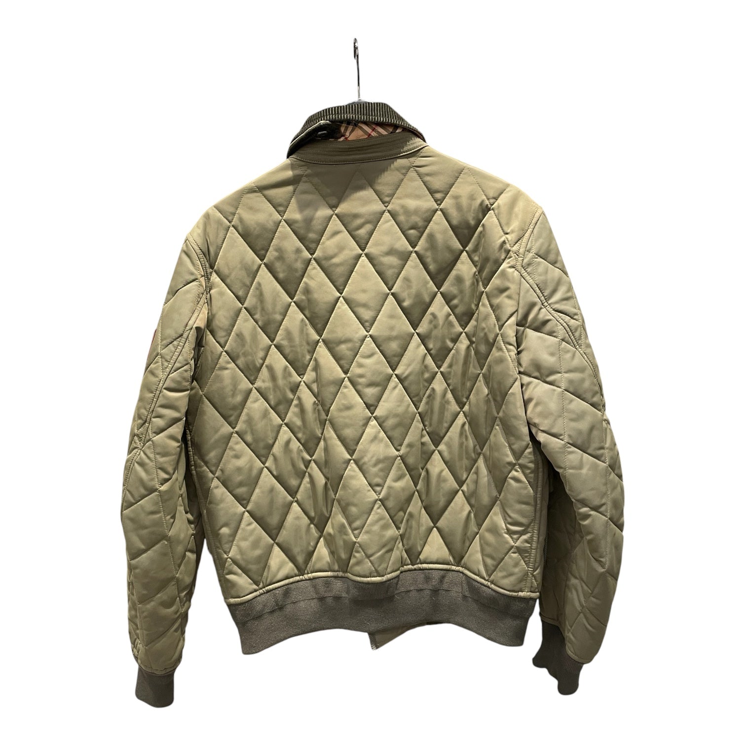 BURBERRY LONDON/Jacket/48/GRN/Cordoury COLLAR /QUILT POCKET view 2